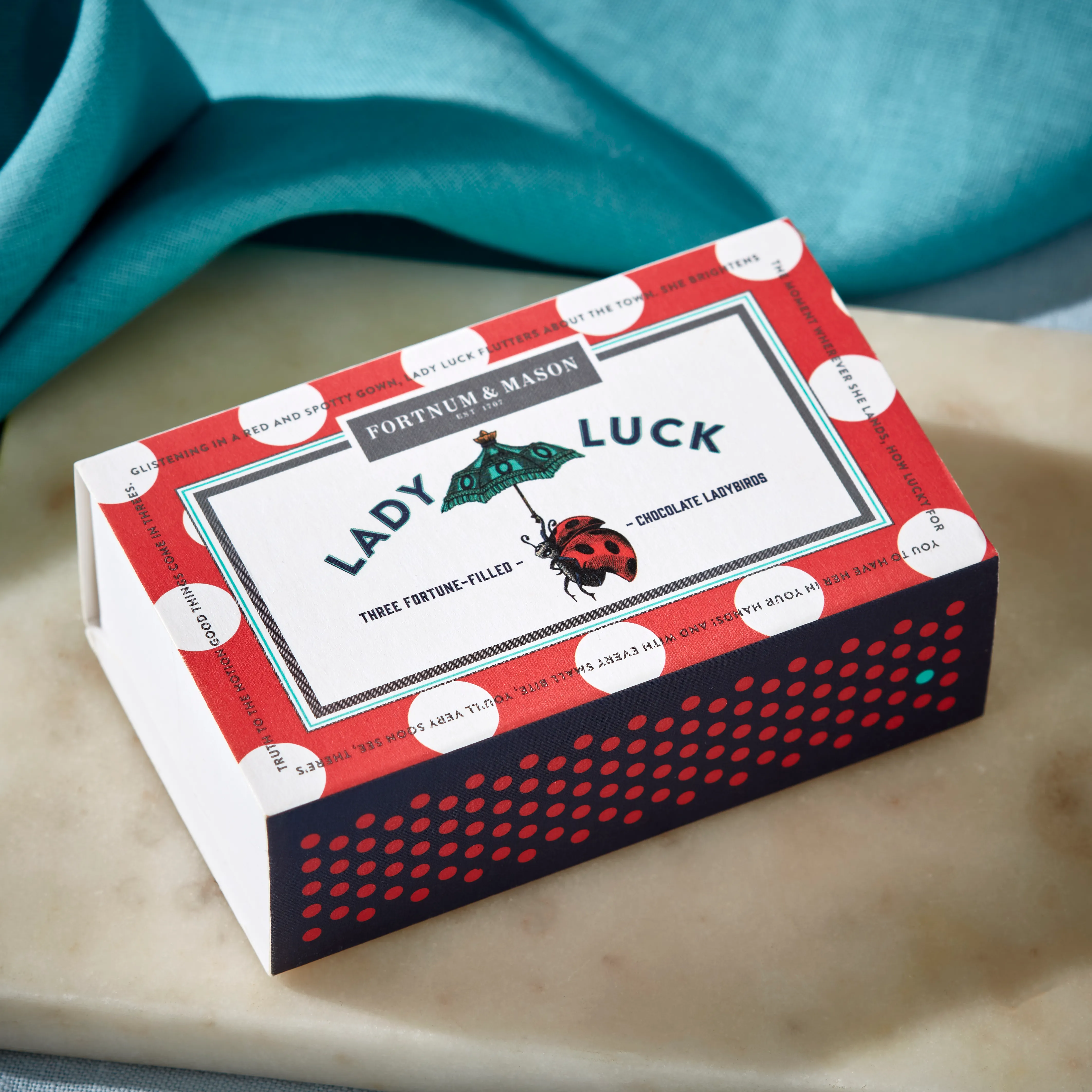 Lady Luck Chocolate Ladybird Matchbox, 33g