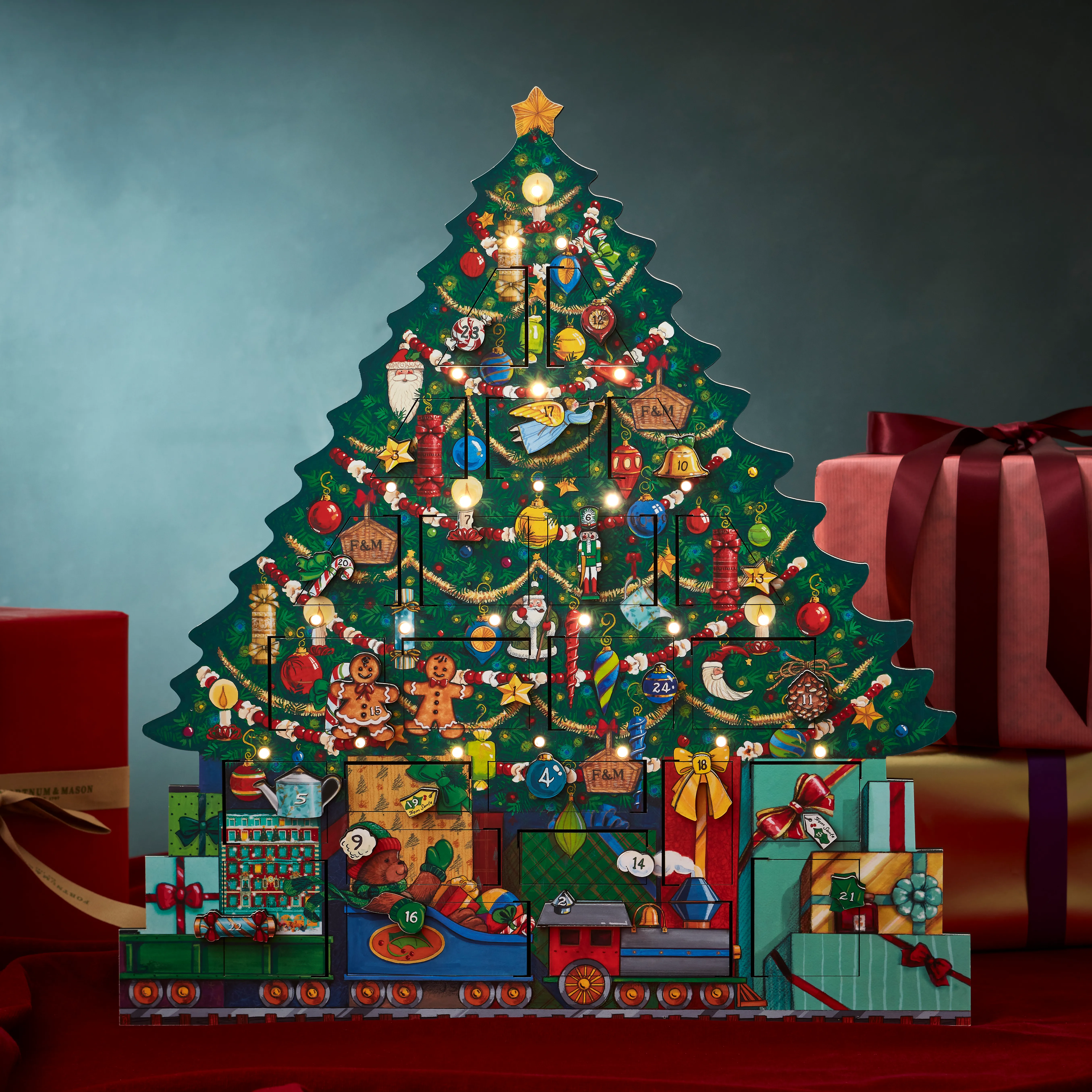 Light Up Christmas Tree Advent Calendar