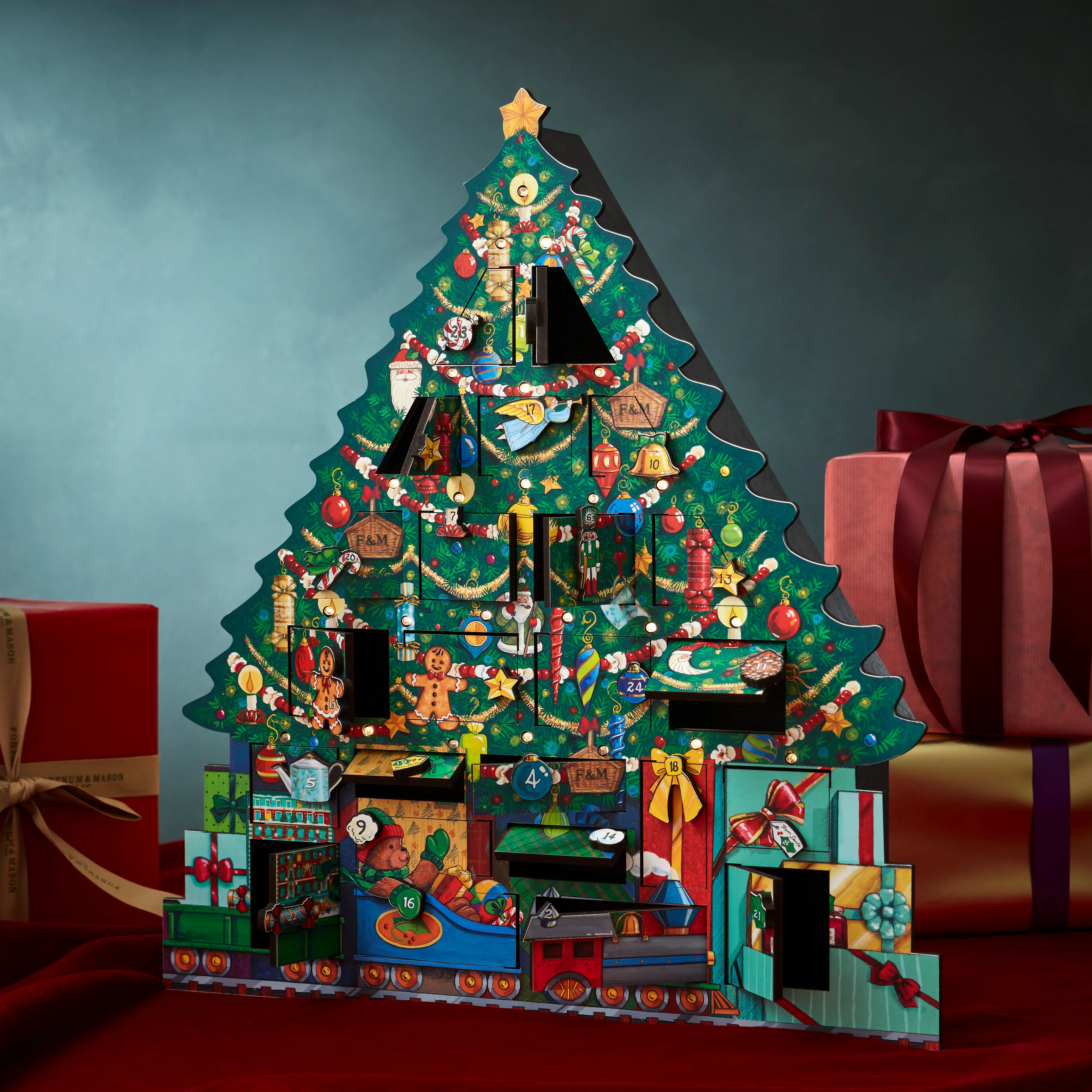 Light Up Christmas Tree Advent Calendar