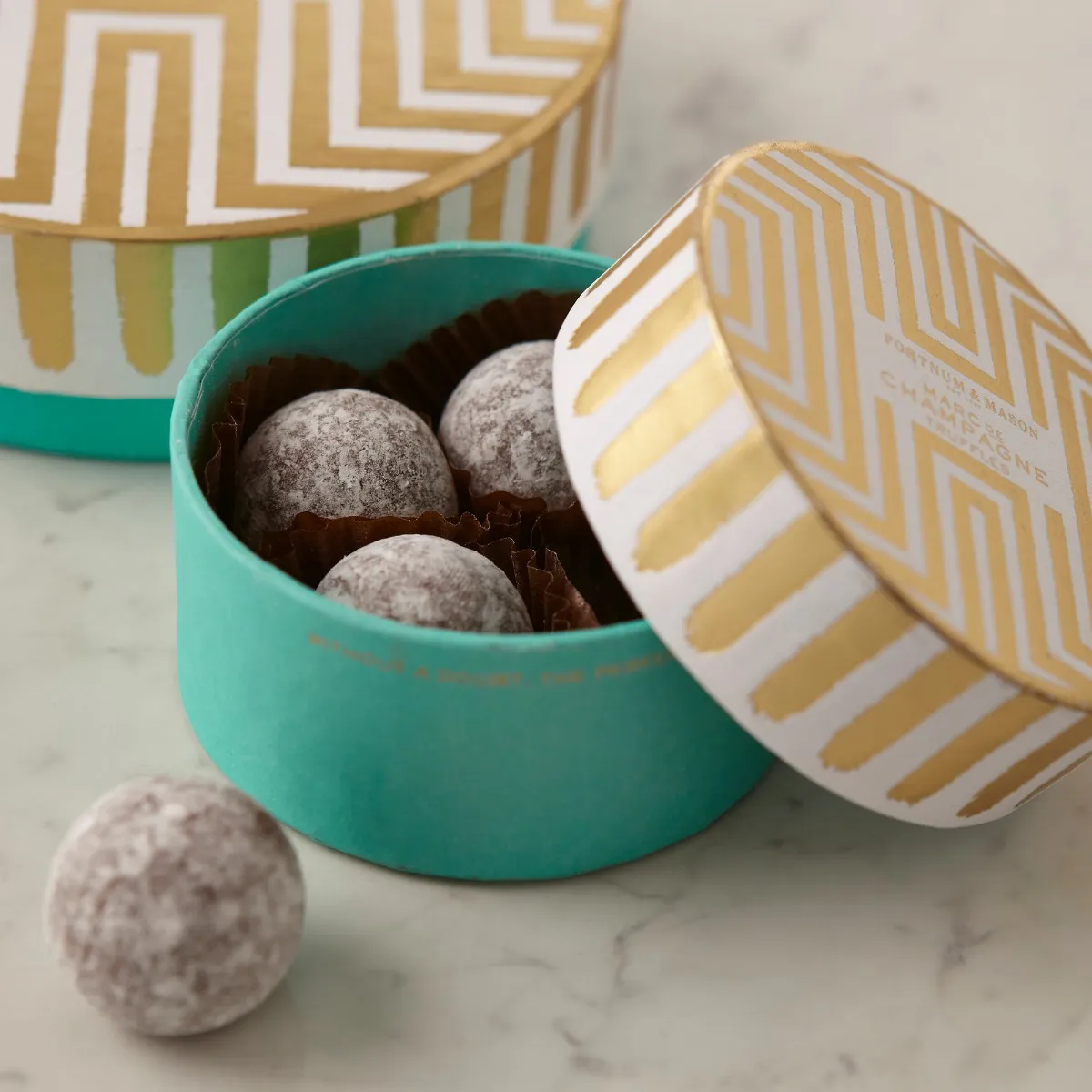 Fortnum's Marc de Champagne Truffles, 40g