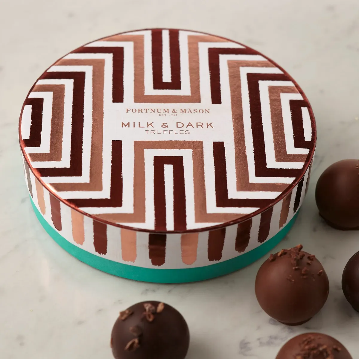 Fortnum's Milk & Dark Chocolate Truffles, 135g