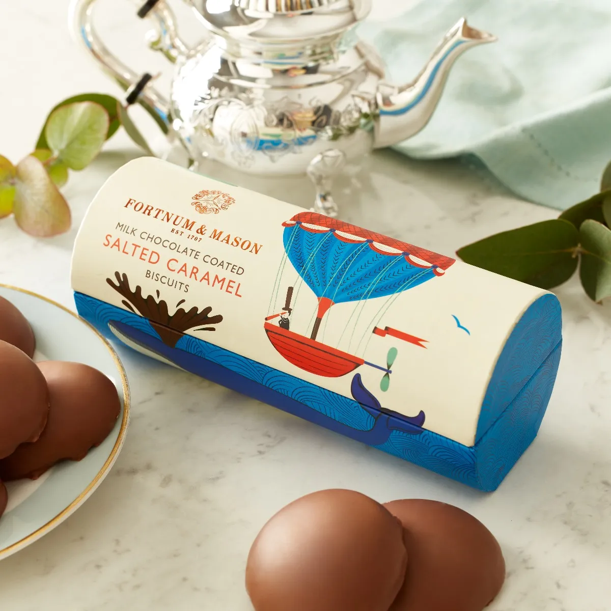 Milk Chocolate Coated Salted Caramel Biscuits, 200g