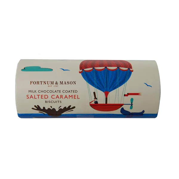 Milk Chocolate Coated Salted Caramel Biscuits, 200g 3 Milk Chocolate Coated Salted Caramel Biscuits, 200g