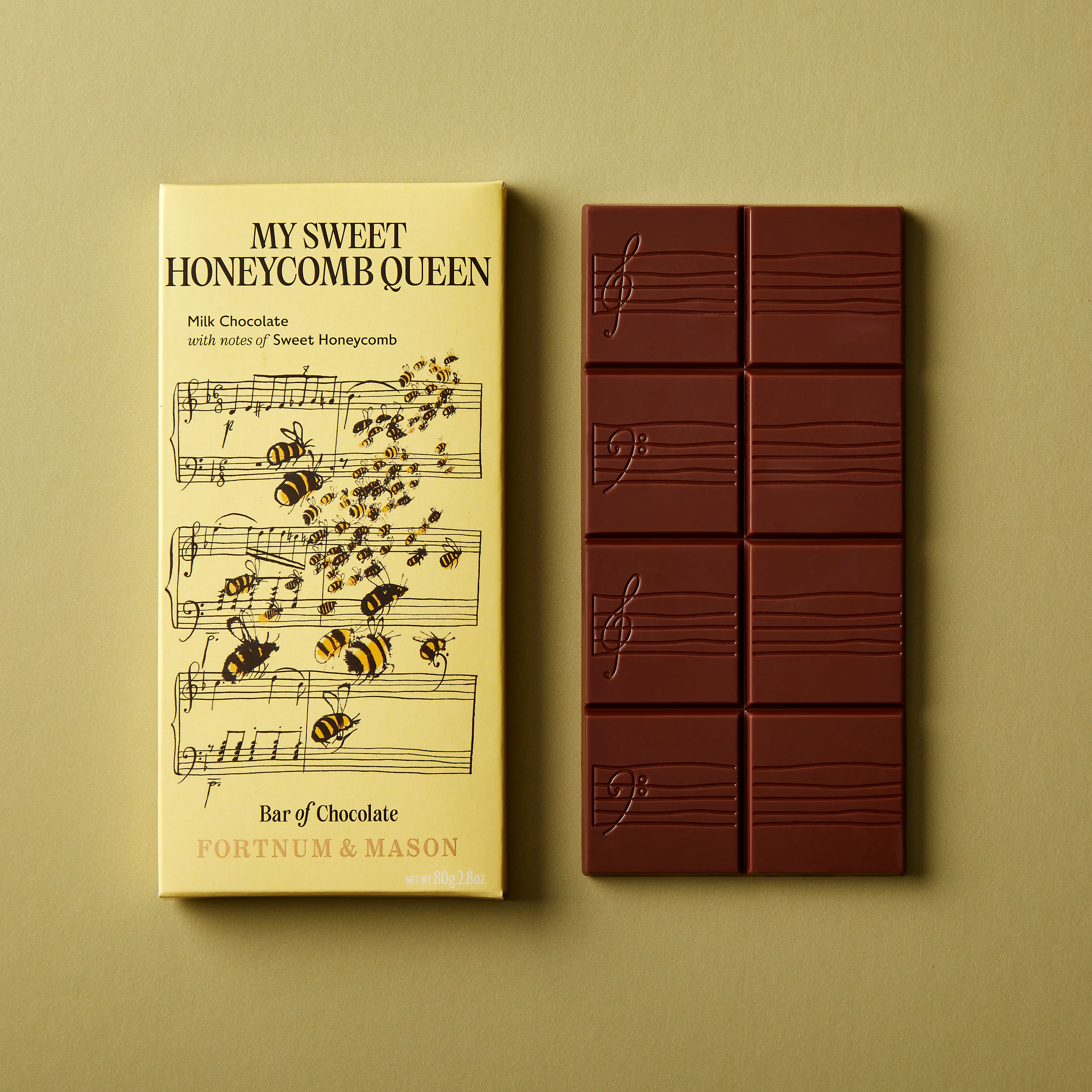 Milk Chocolate Honeycomb Bar, 80g