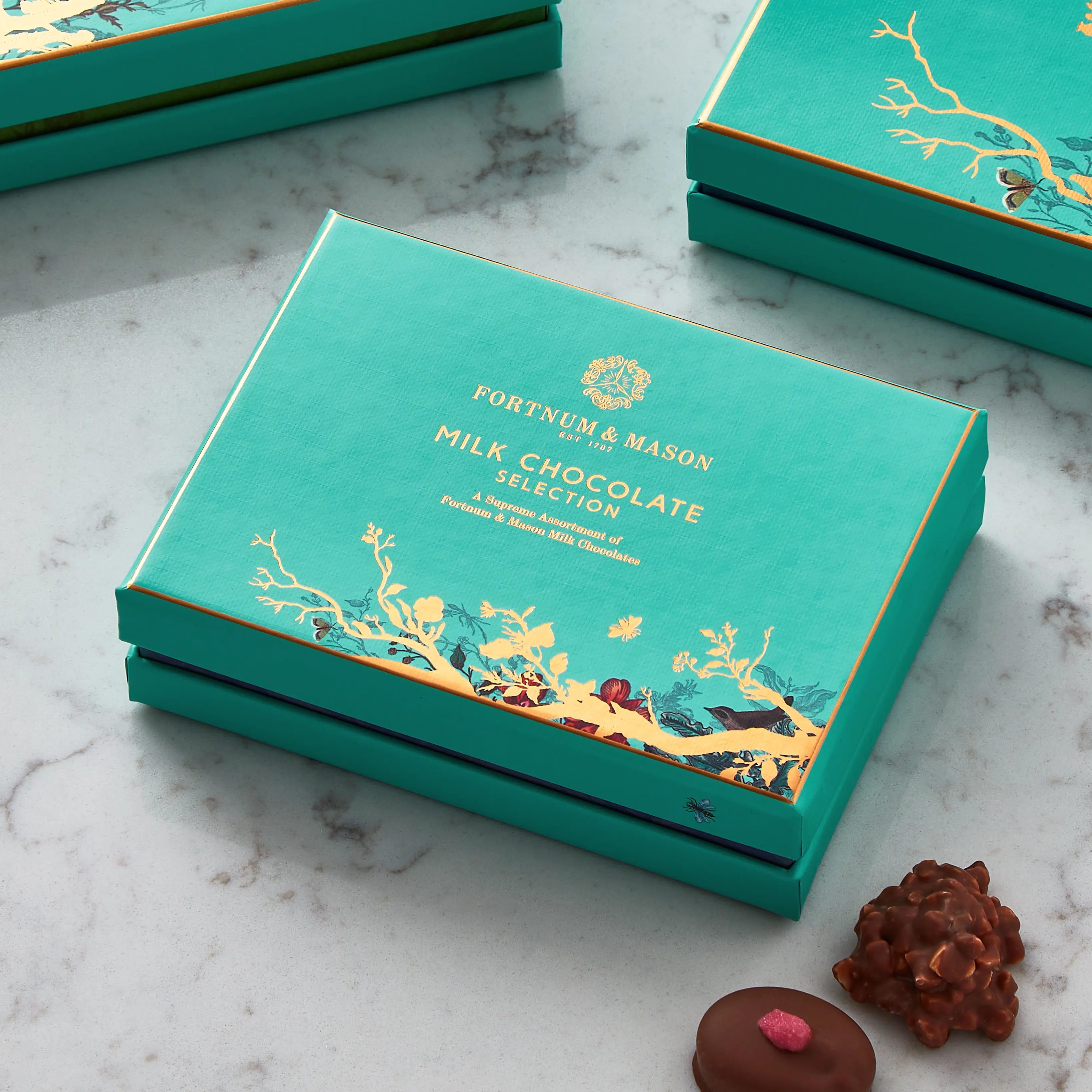 Milk Chocolate Selection Box, 130g 3 Milk Chocolate Selection Box, 130g