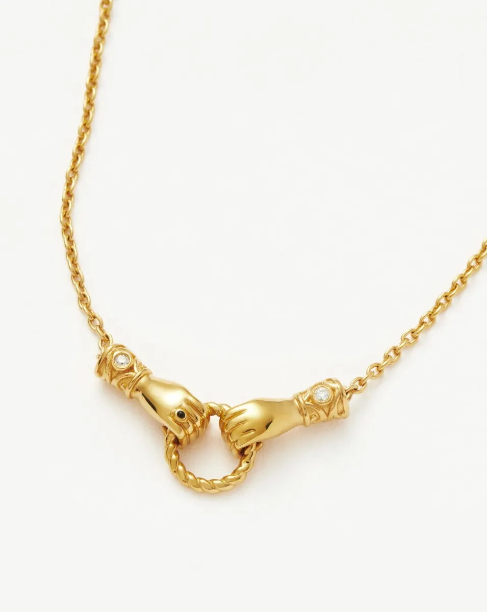 Missoma Harris Reed in Good Hands Slider Bracelet, Gold 3 Missoma Harris Reed in Good Hands Slider Bracelet, Gold