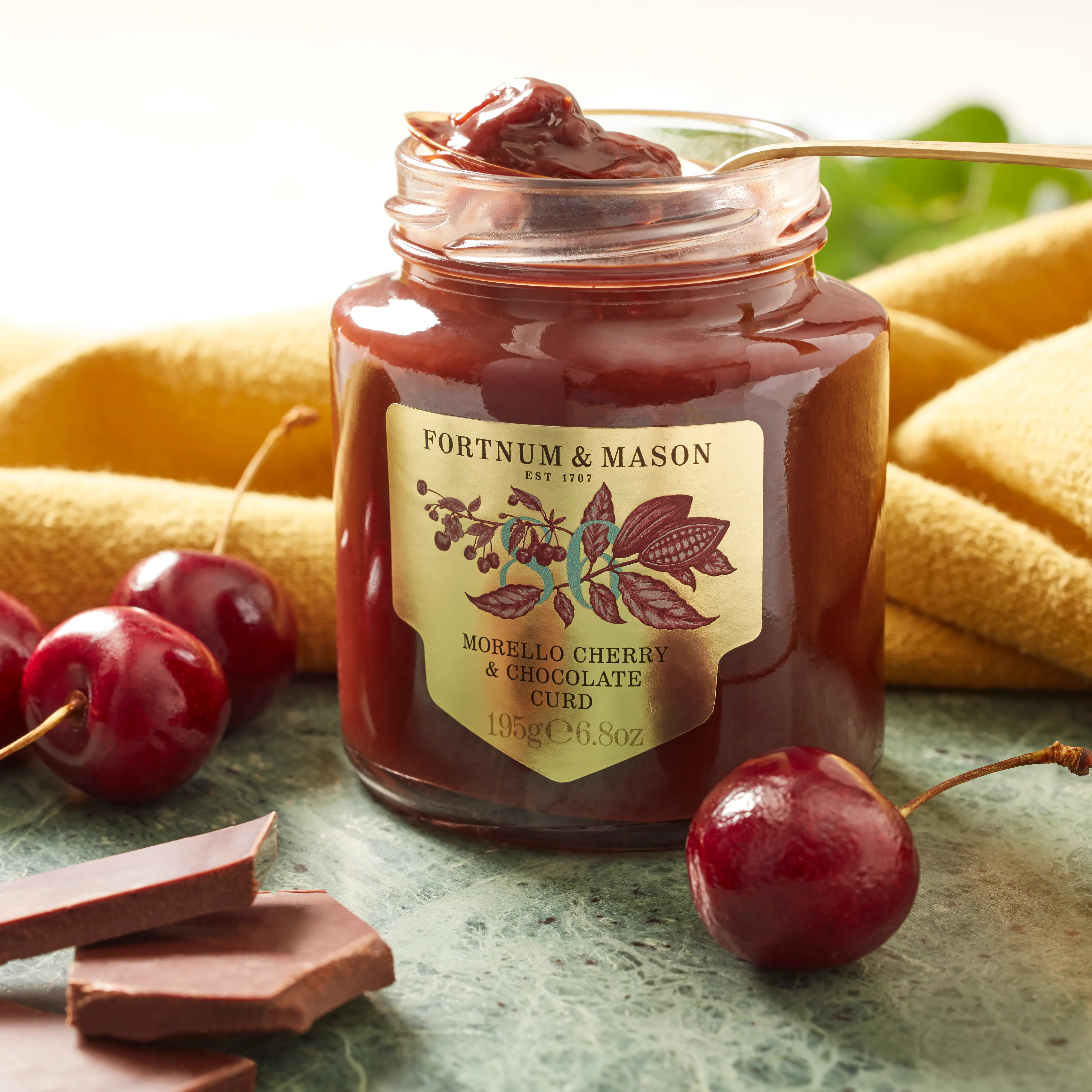 Morello Cherry & Chocolate Curd, 195g