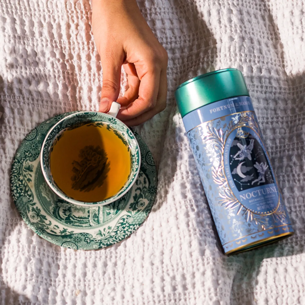 Nocturne Botanical Infusion Tin, 15 Silky Tea Bags, 30g