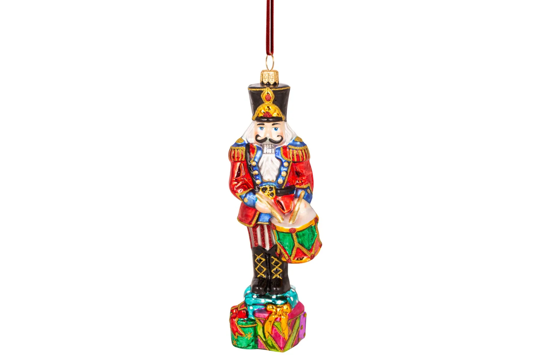 Nutcracker with Drum Decoration