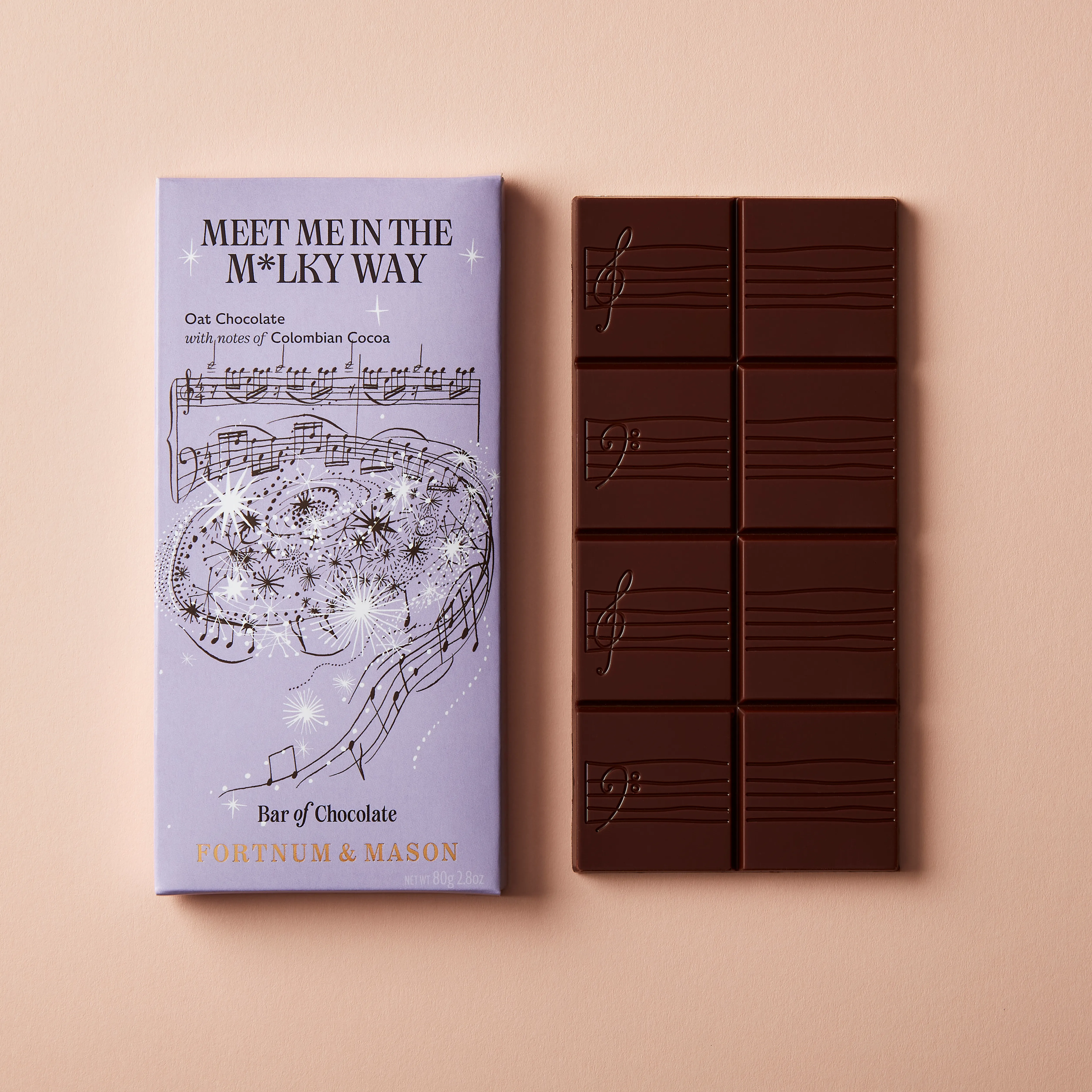 Oat Chocolate Bar, Vegan, 80g