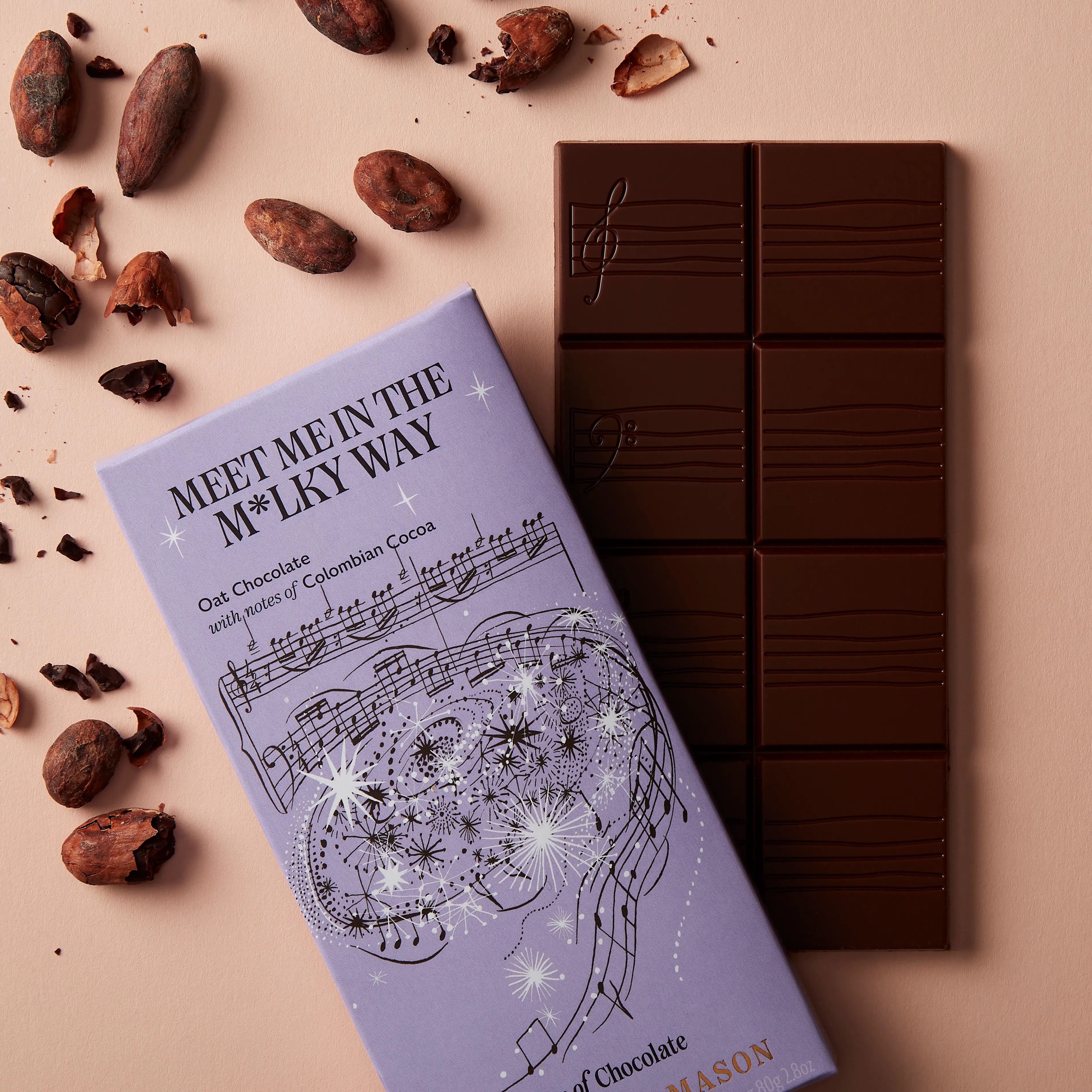 Oat Chocolate Bar, Vegan, 80g