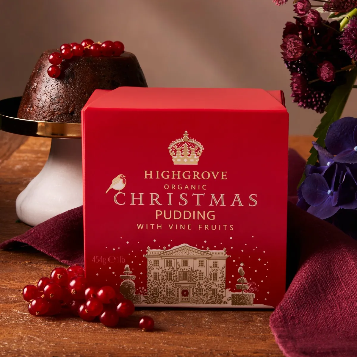 Highgrove Organic Christmas Pudding, 454g