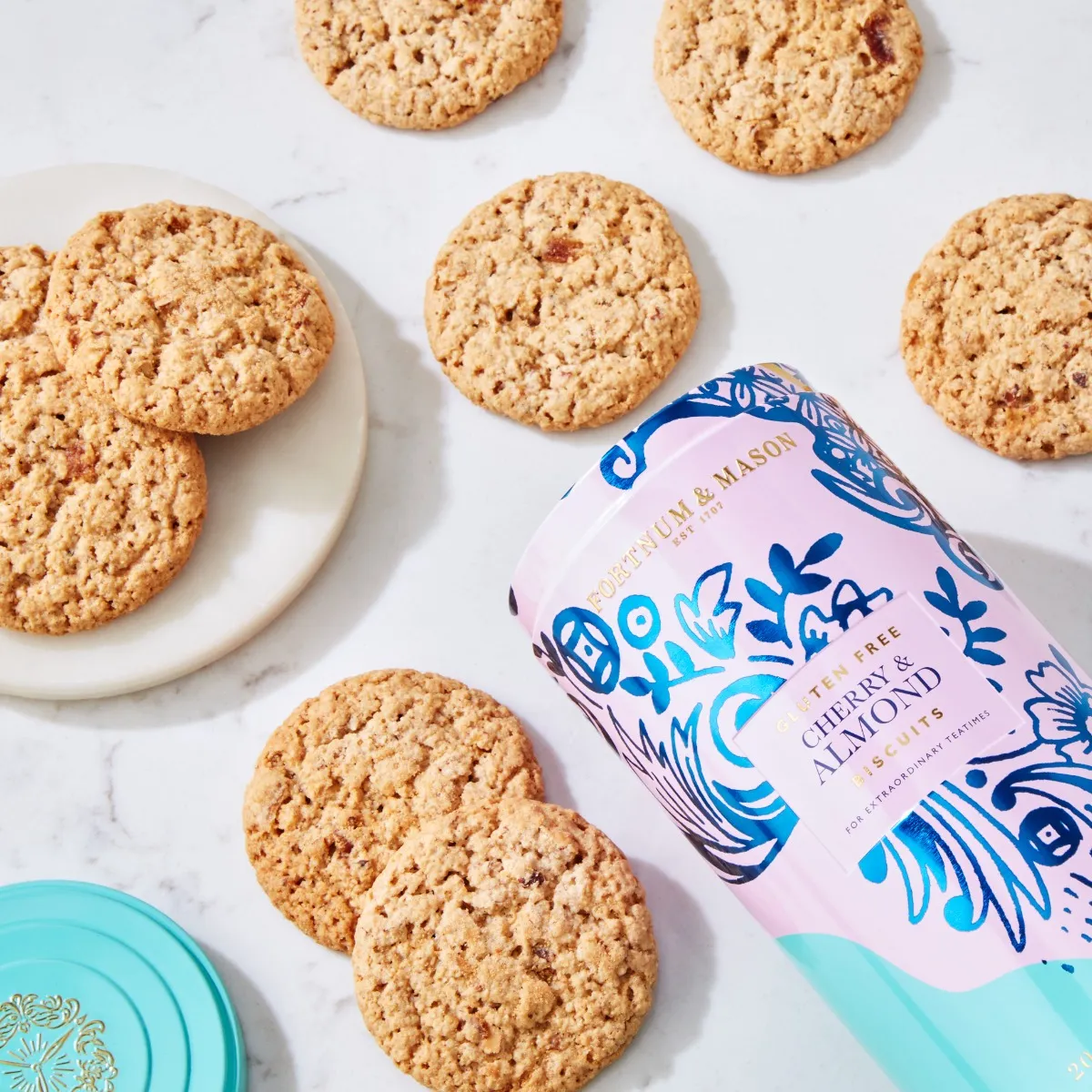 Piccadilly Cherry & Almond Gluten-Free & Vegan Biscuits, 200g 3 Piccadilly Cherry & Almond Gluten-Free & Vegan Biscuits, 200g