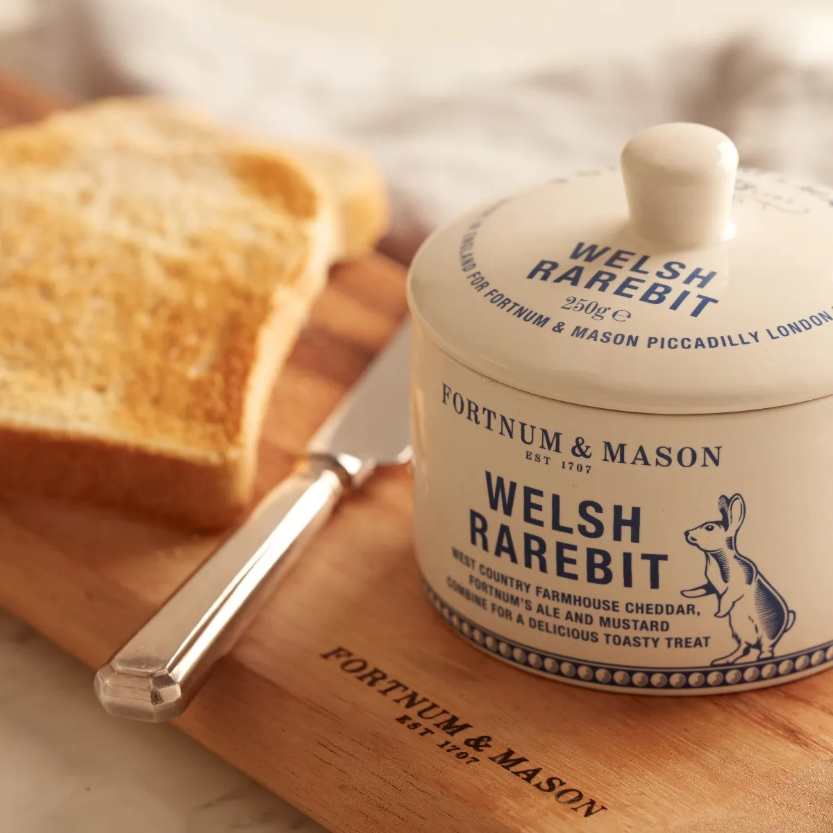 Potted Welsh Rarebit, 250g 3 Potted Welsh Rarebit, 250g