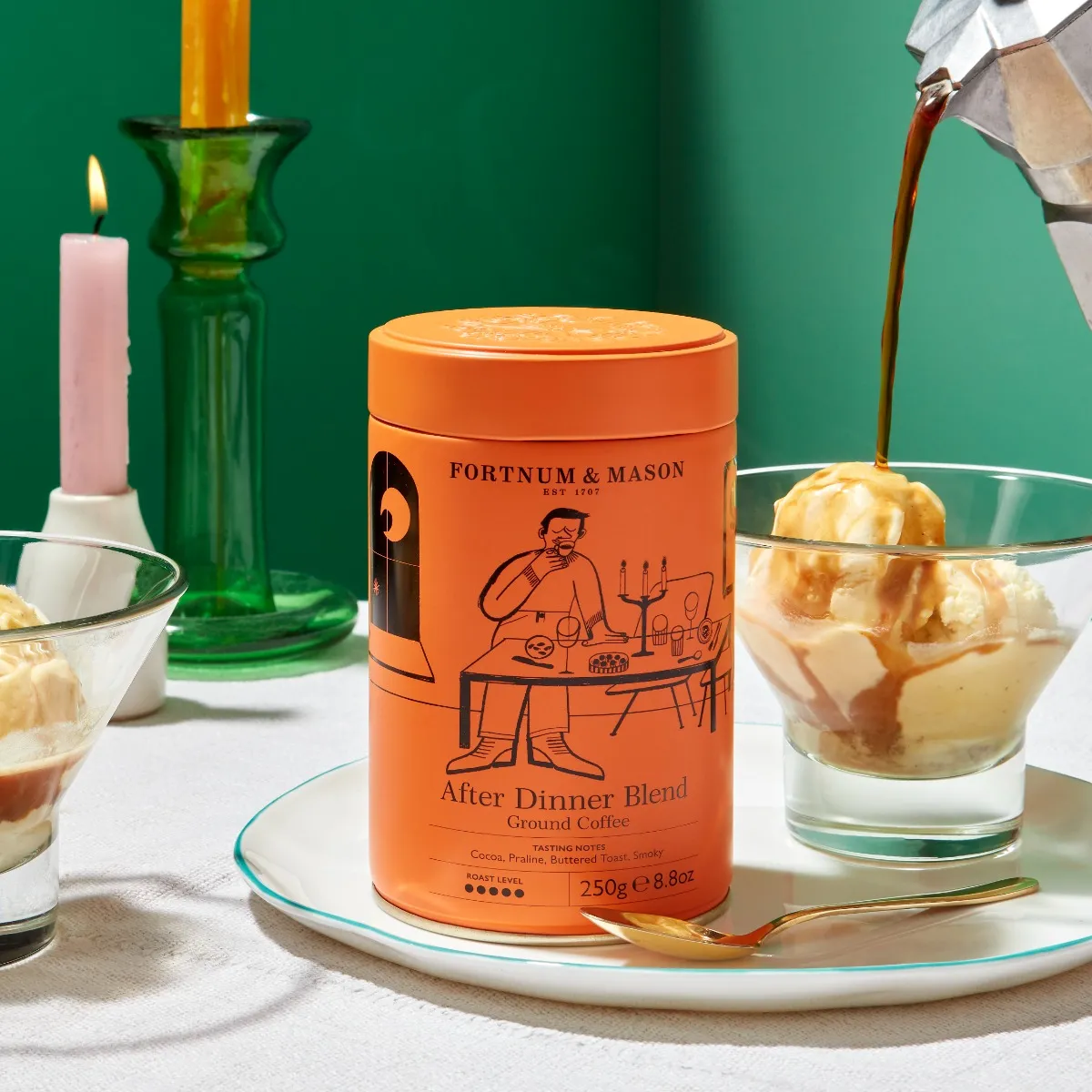 After Dinner Blend Ground Coffee Tin, 250g