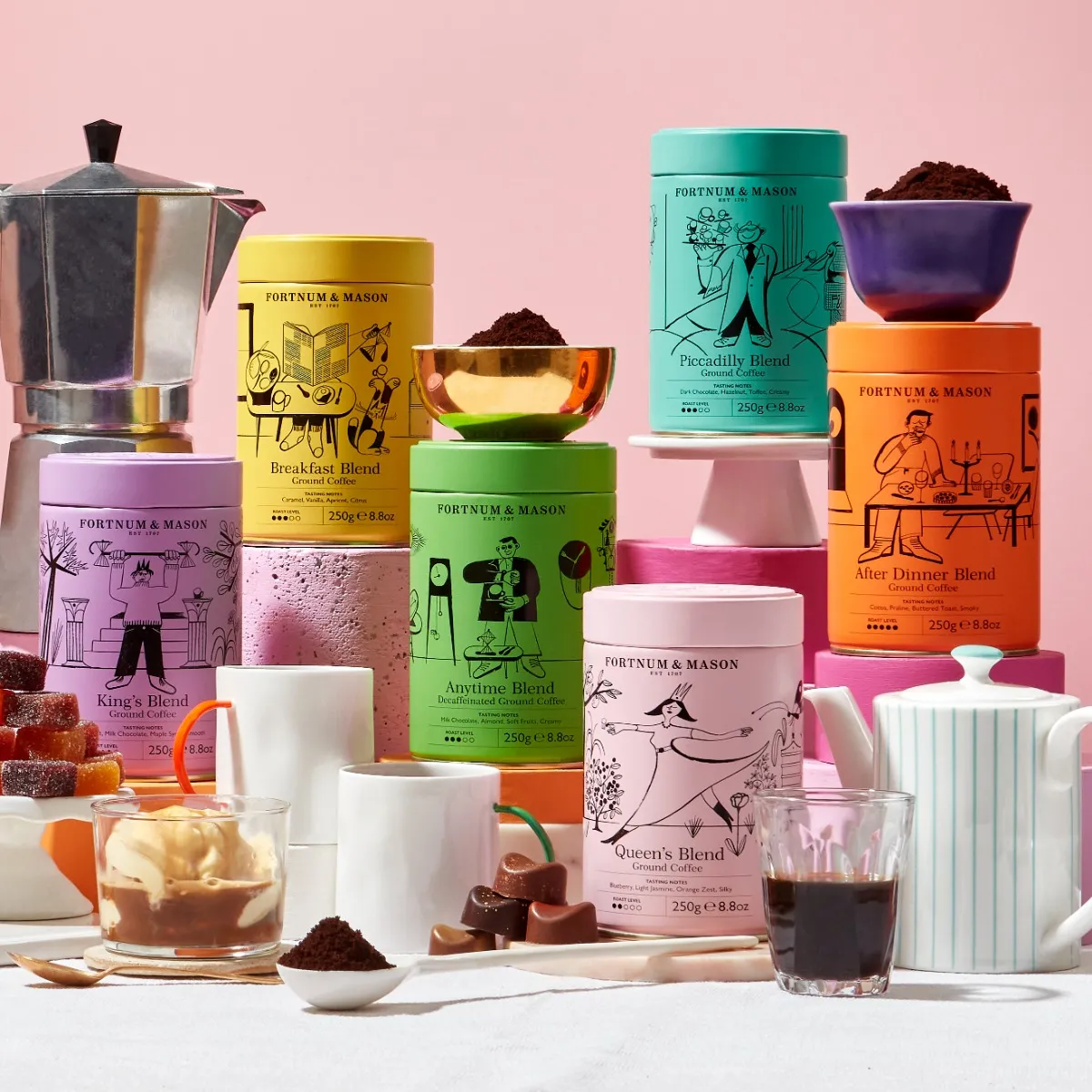 After Dinner Blend Ground Coffee Tin, 250g 3 After Dinner Blend Ground Coffee Tin, 250g