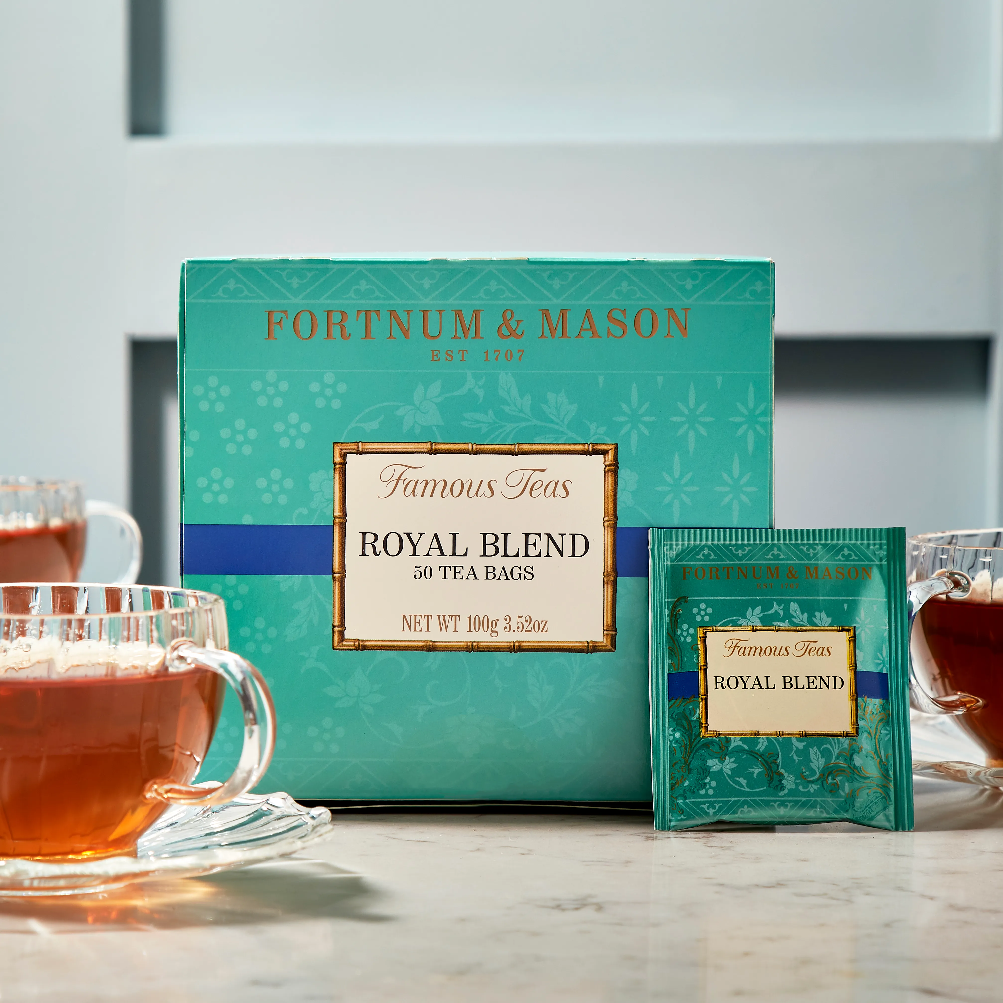 Royal Blend Tea, 50 Tea Bags, 100g