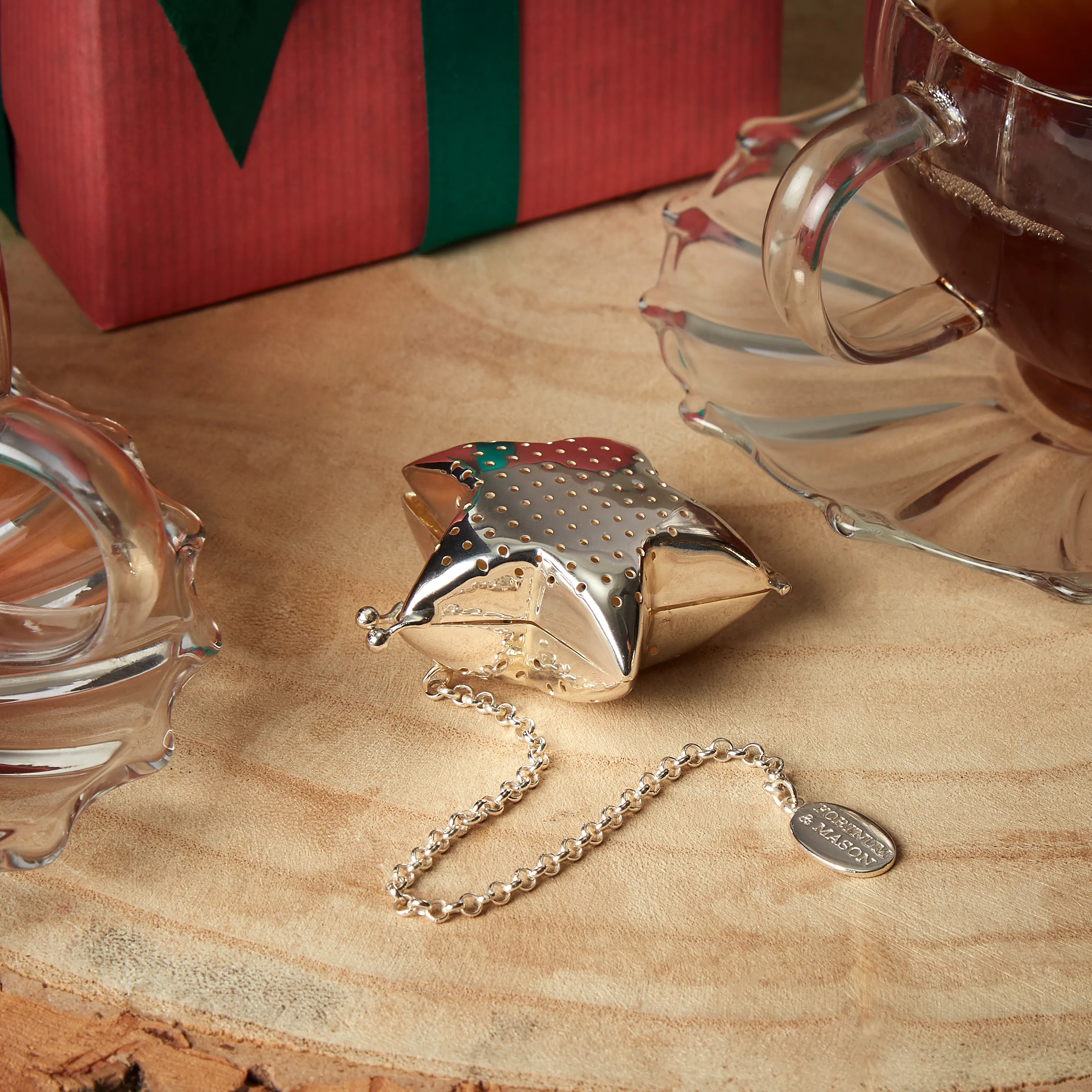 Fortnum's Silver Plated Star Tea Infuser