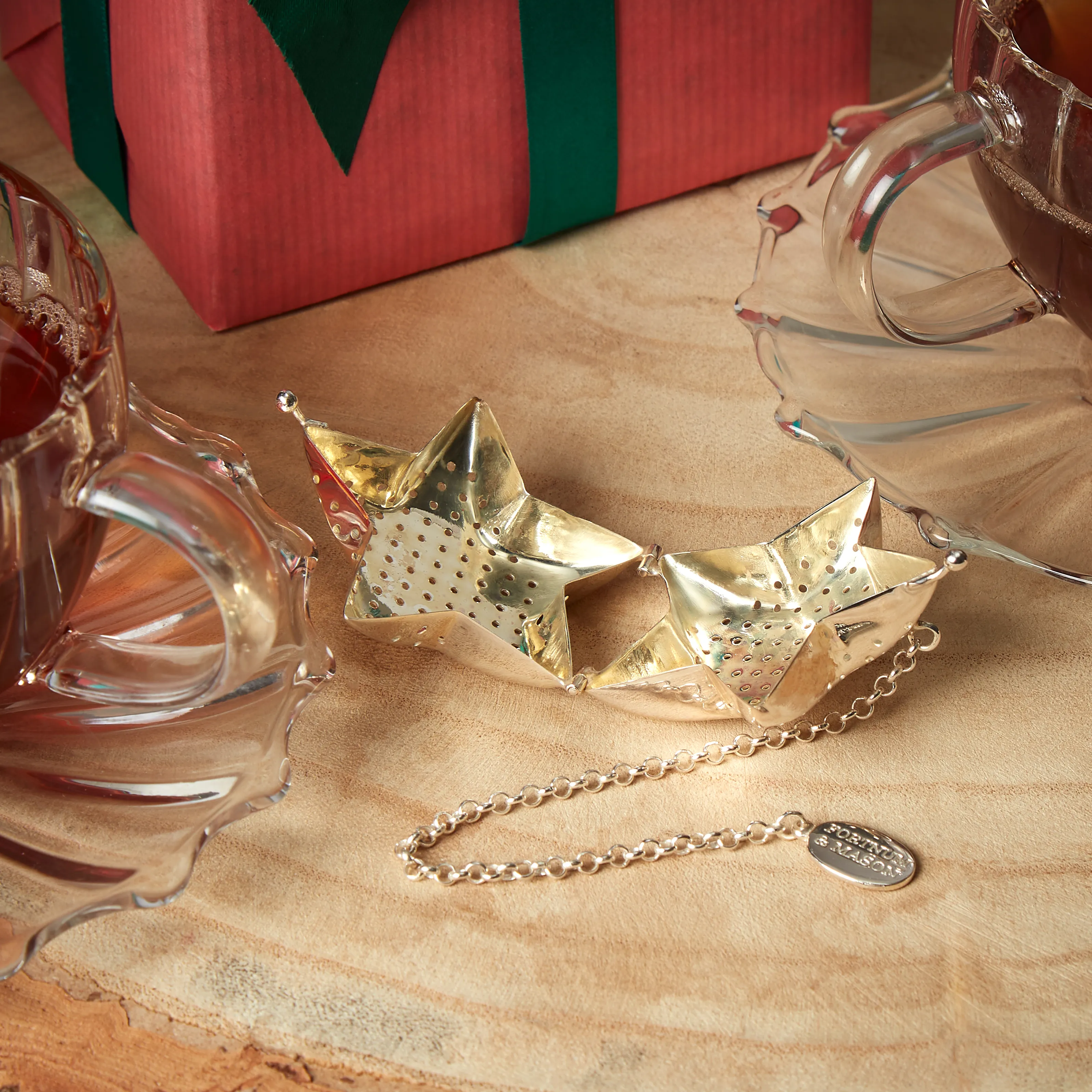 Fortnum's Silver Plated Star Tea Infuser