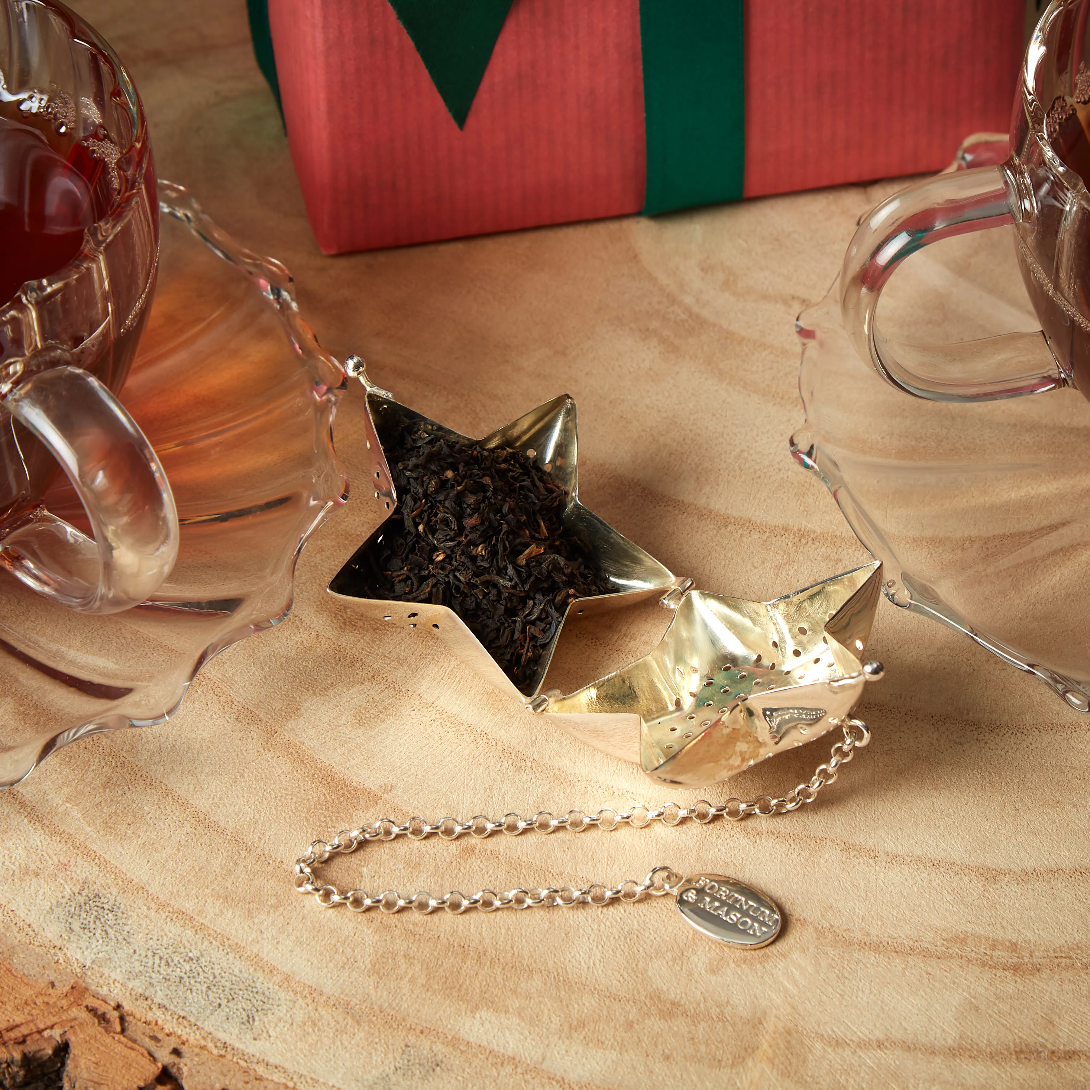Fortnum's Silver Plated Star Tea Infuser