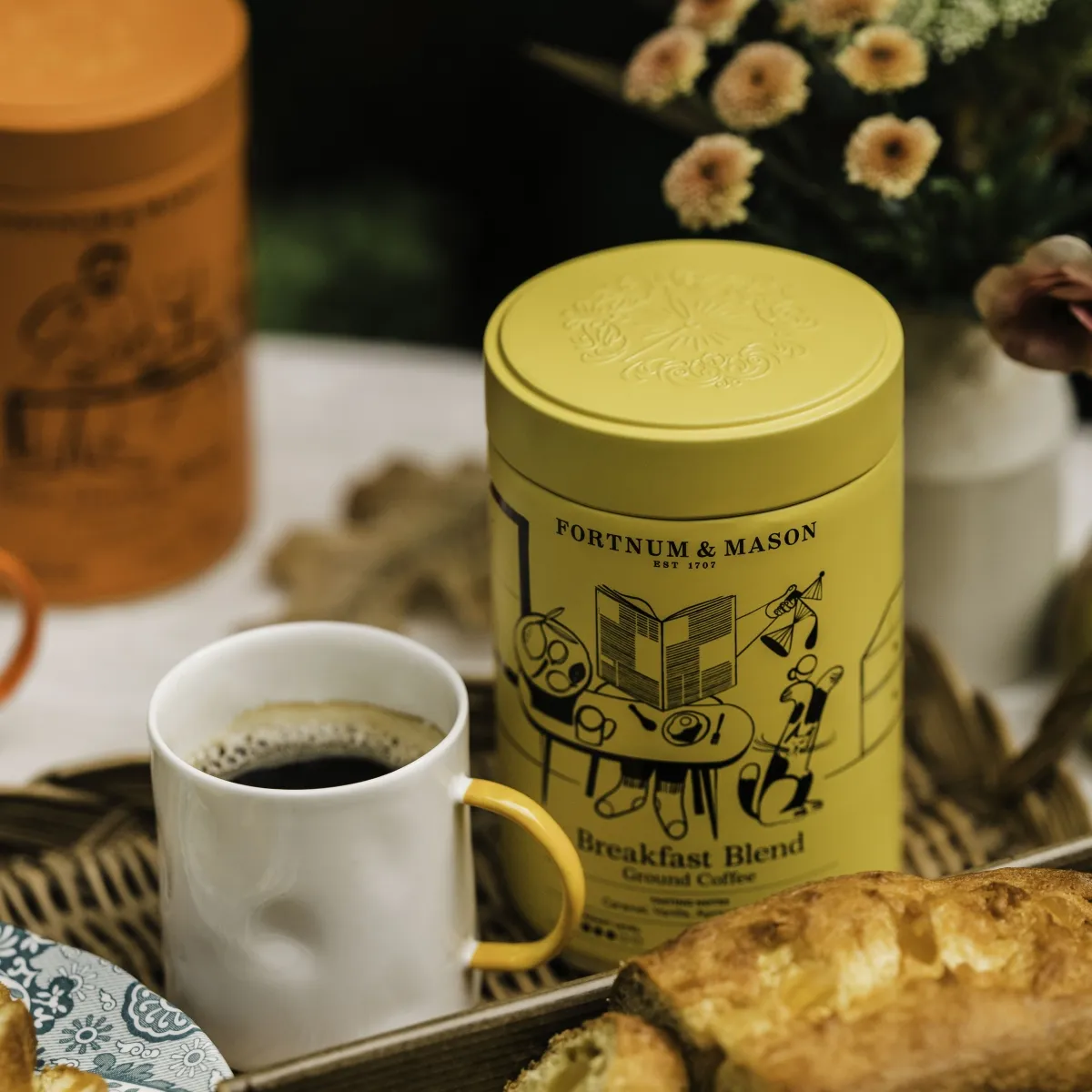 Breakfast Blend Ground Coffee Tin, 250g