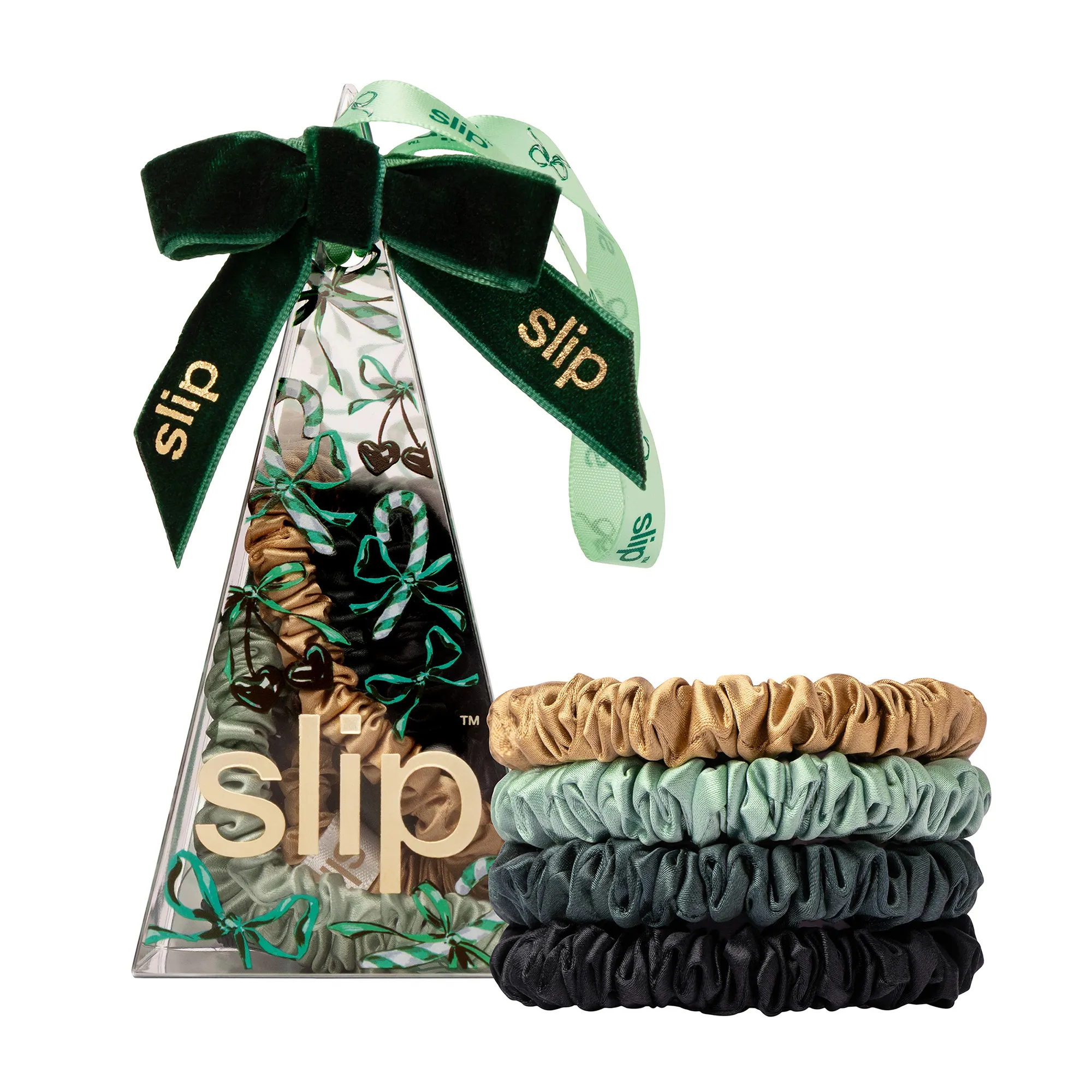 Slip® Skinny Scrunchie Ornament, Sweetie Pie