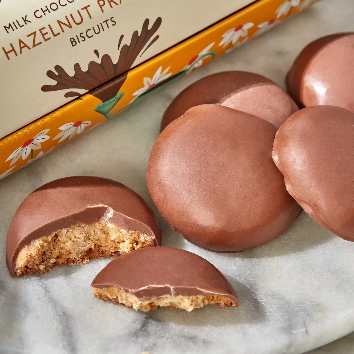 Milk Chocolate Coated Praline Biscuits, 180g