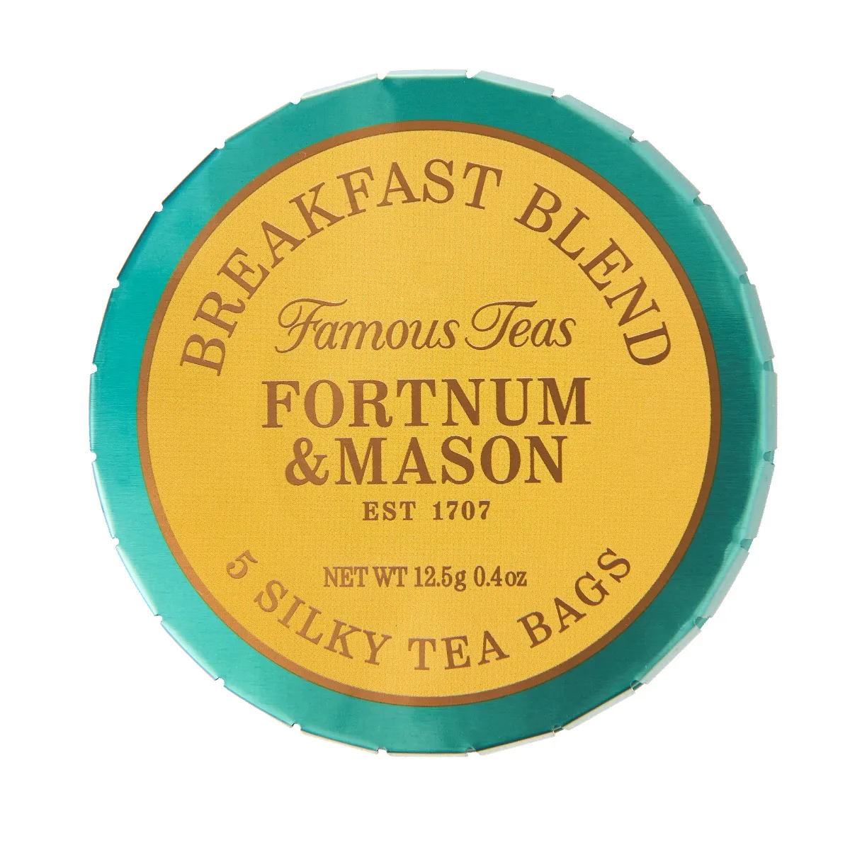 Breakfast Blend Pocket Tin, 5 Whole Leaf Silky Tea Bags, 12.5g 3 Breakfast Blend Pocket Tin, 5 Whole Leaf Silky Tea Bags, 12.5g