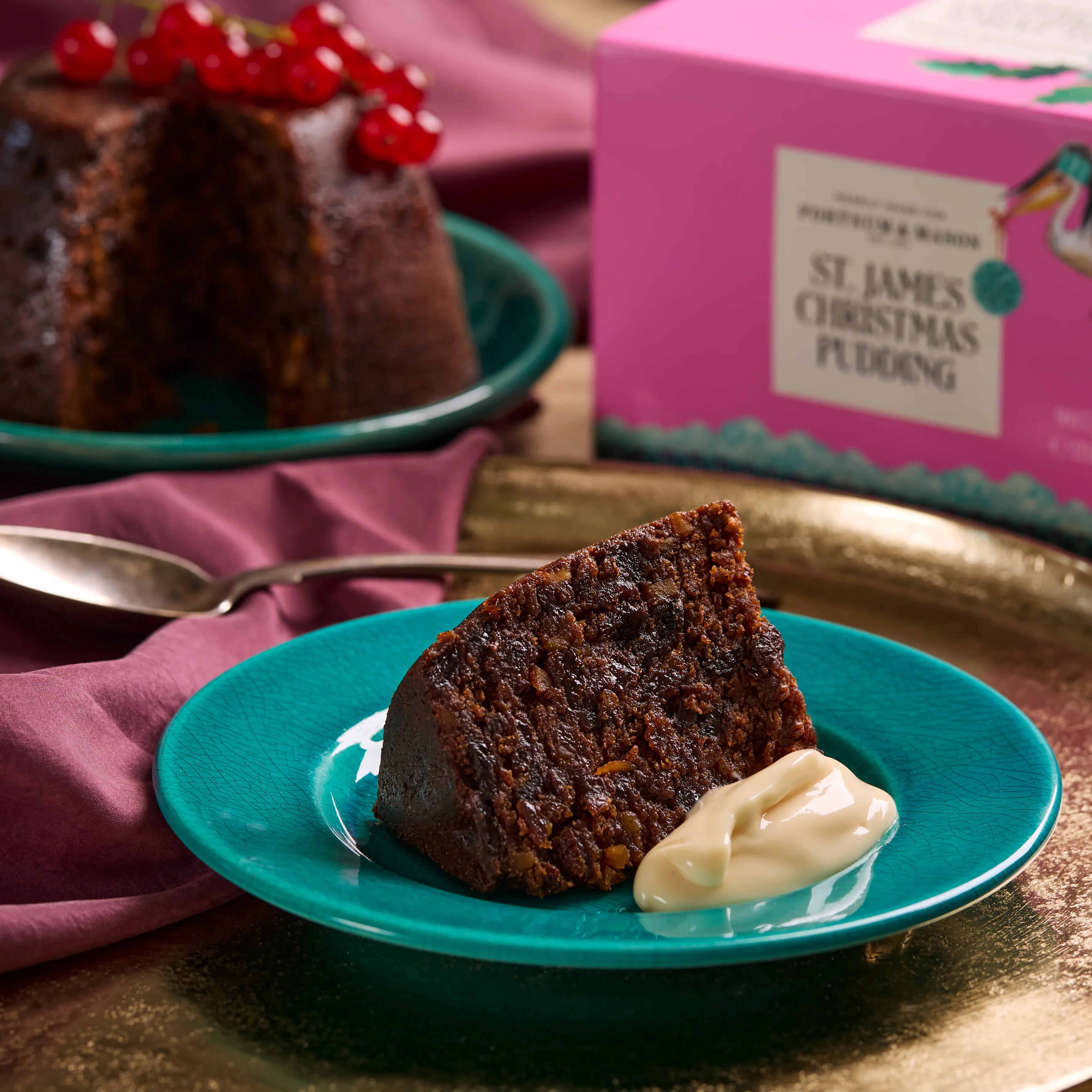 St. James Christmas Pudding, 907g 3 St. James Christmas Pudding, 907g