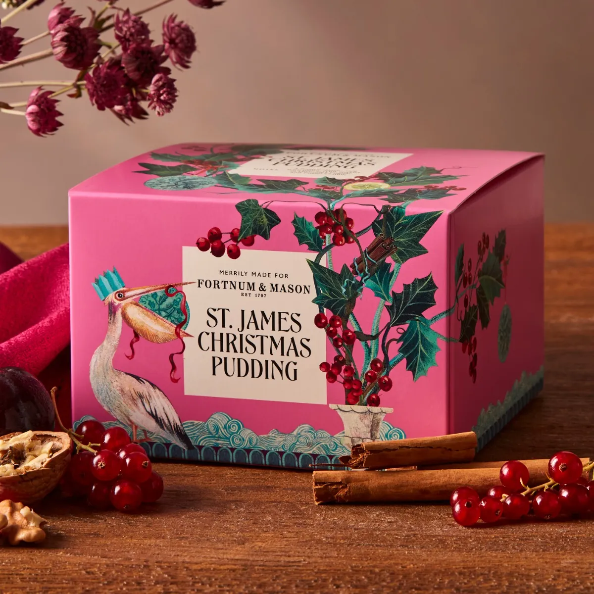 St. James Christmas Pudding, 907g 6 St. James Christmas Pudding, 907g