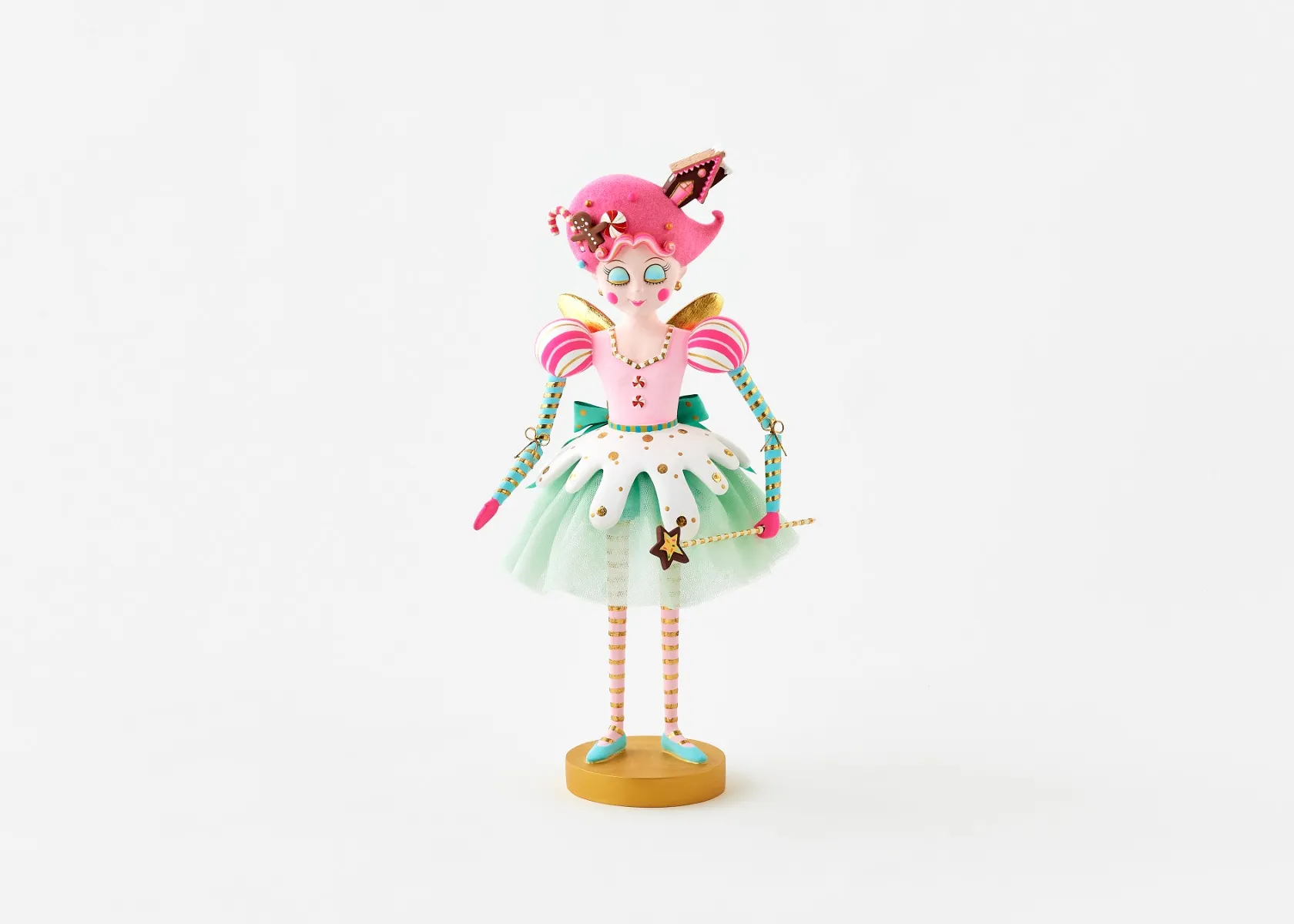 Glitterville Sugar Plum Fairy Tree Decoration, 20cm