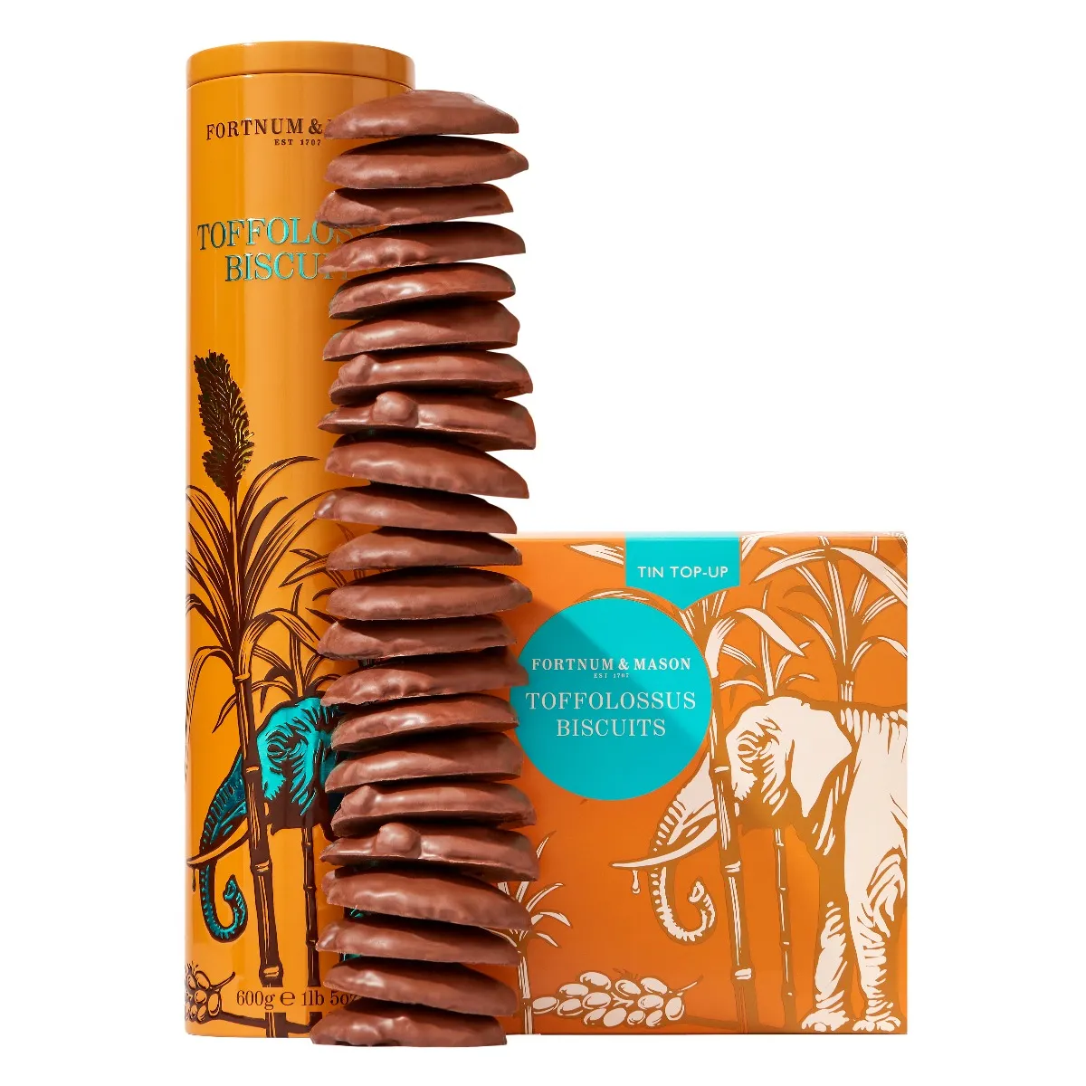 Toffolossus Biscuit Tin Top-Up, 600g 5 Toffolossus Biscuit Tin Top-Up, 600g