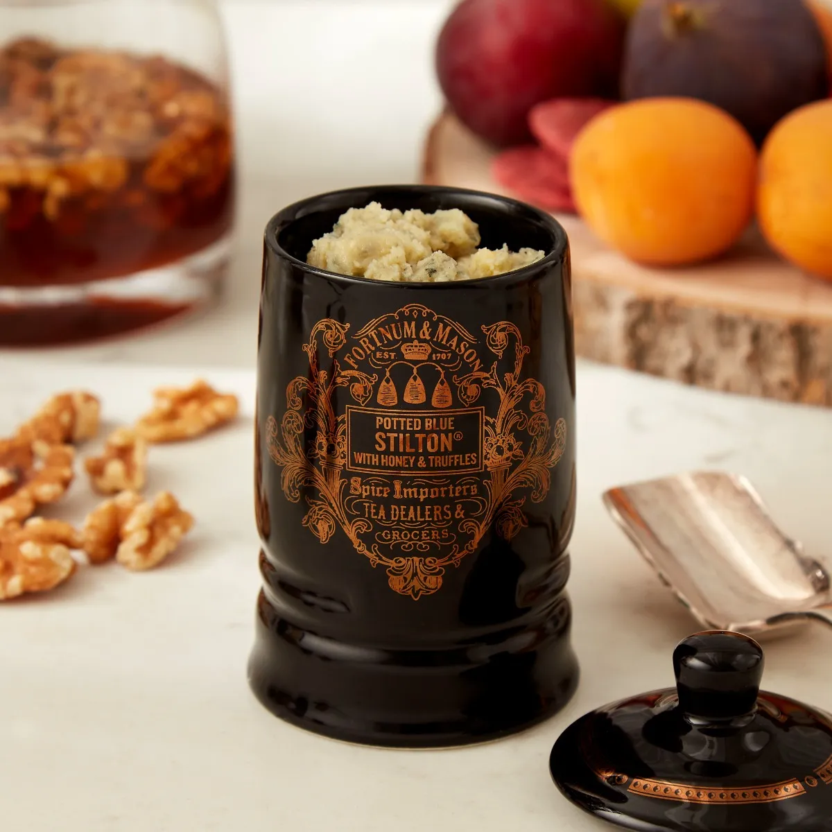 Truffle & Honey Potted Stilton, 100g 4 Truffle & Honey Potted Stilton, 100g