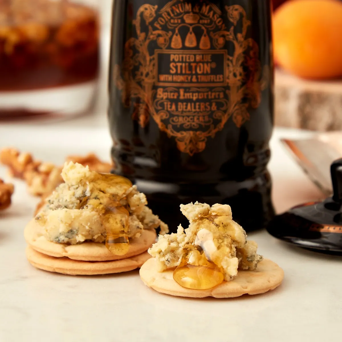 Truffle & Honey Potted Stilton, 100g 6 Truffle & Honey Potted Stilton, 100g