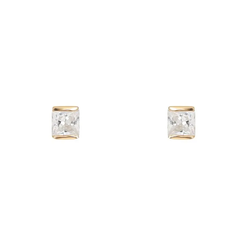 Laura Vann Portia Square Stud Earrings