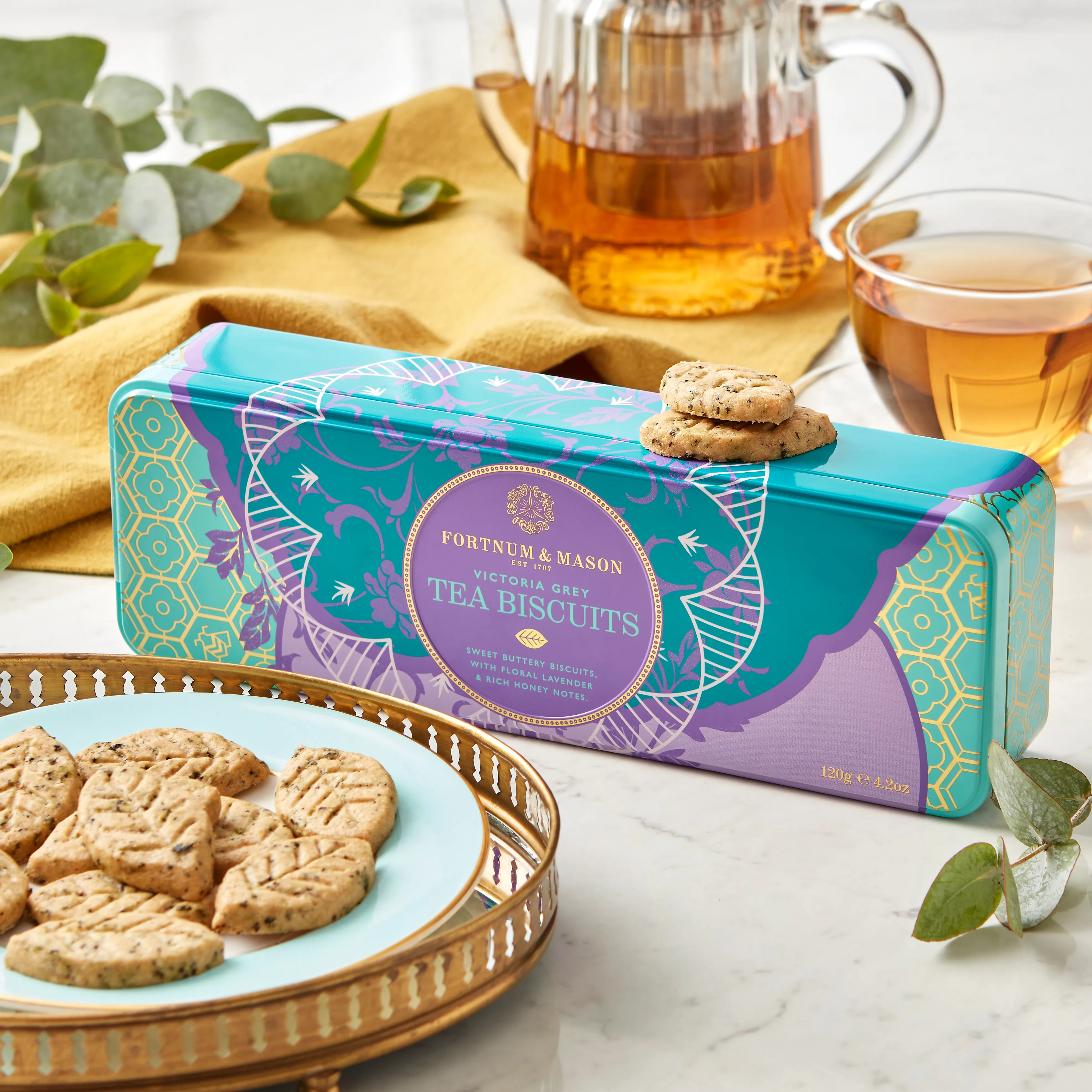Victoria Grey Tea Biscuits, 120g