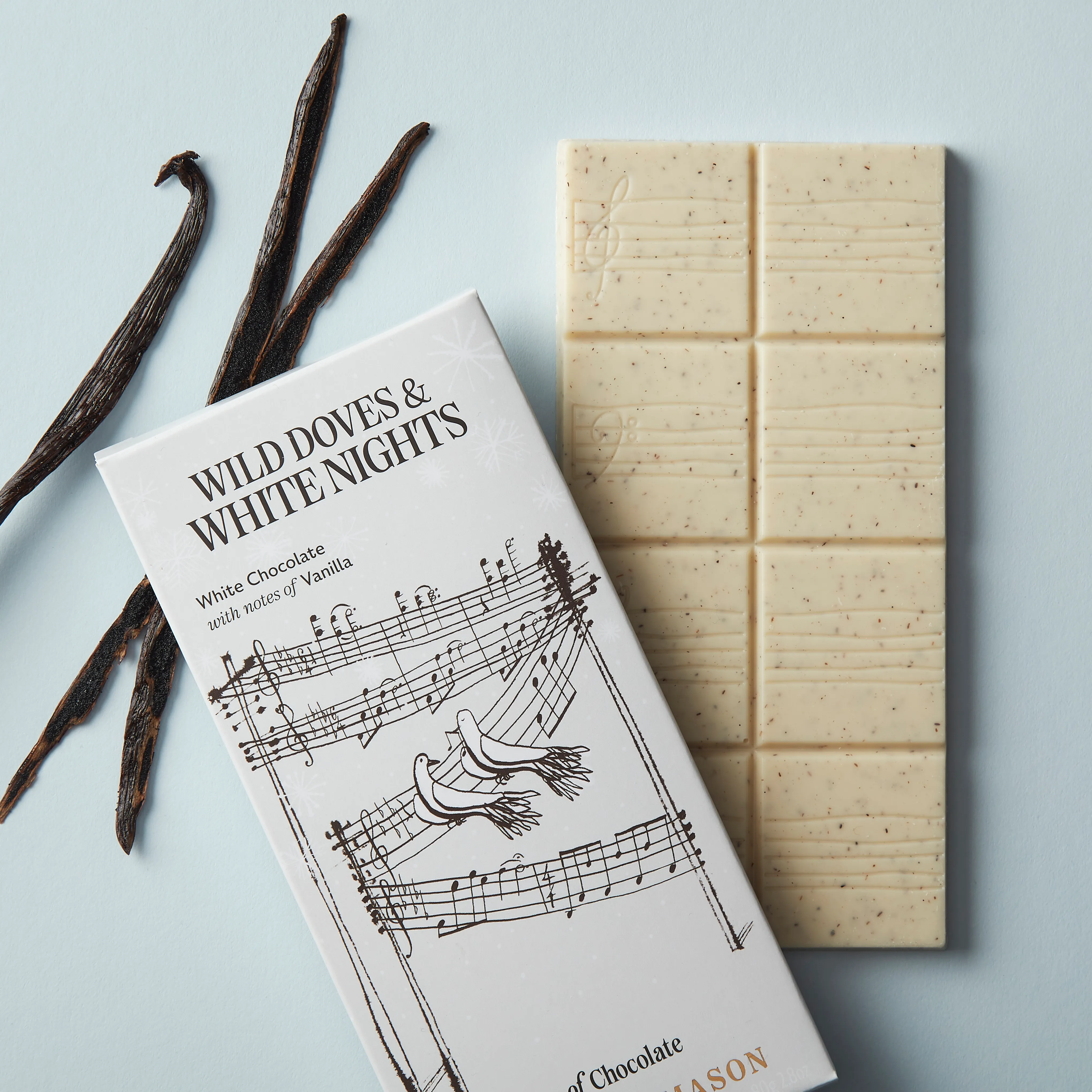 White Chocolate & Vanilla Bar, 80g 5 White Chocolate & Vanilla Bar, 80g