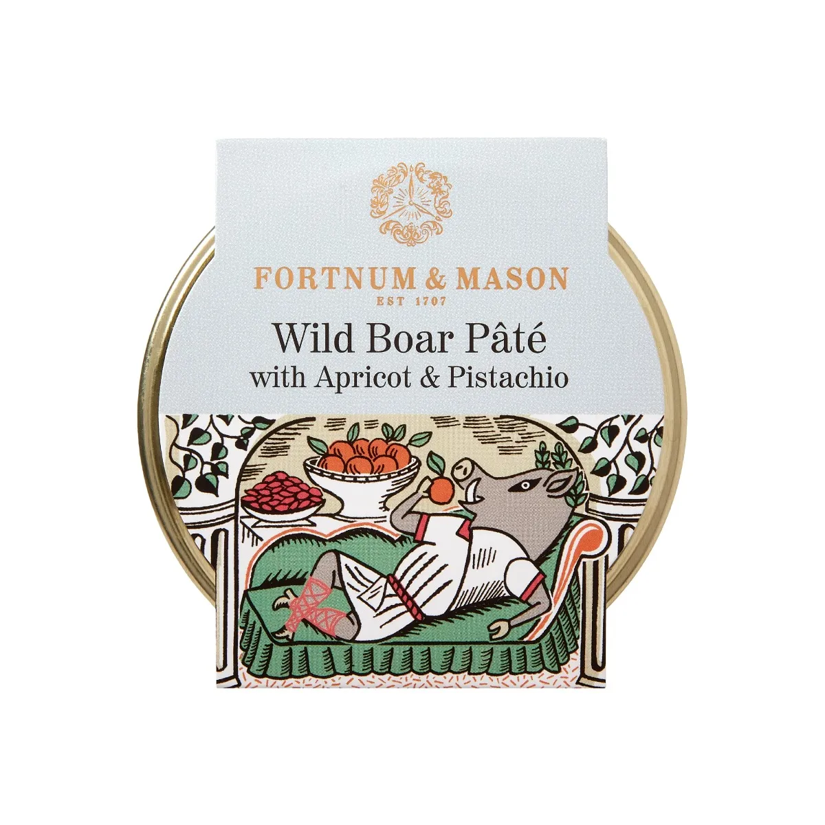 Wild Boar Pâté with Apricot & Pistachio, 125g 4 Wild Boar Pâté with Apricot & Pistachio, 125g