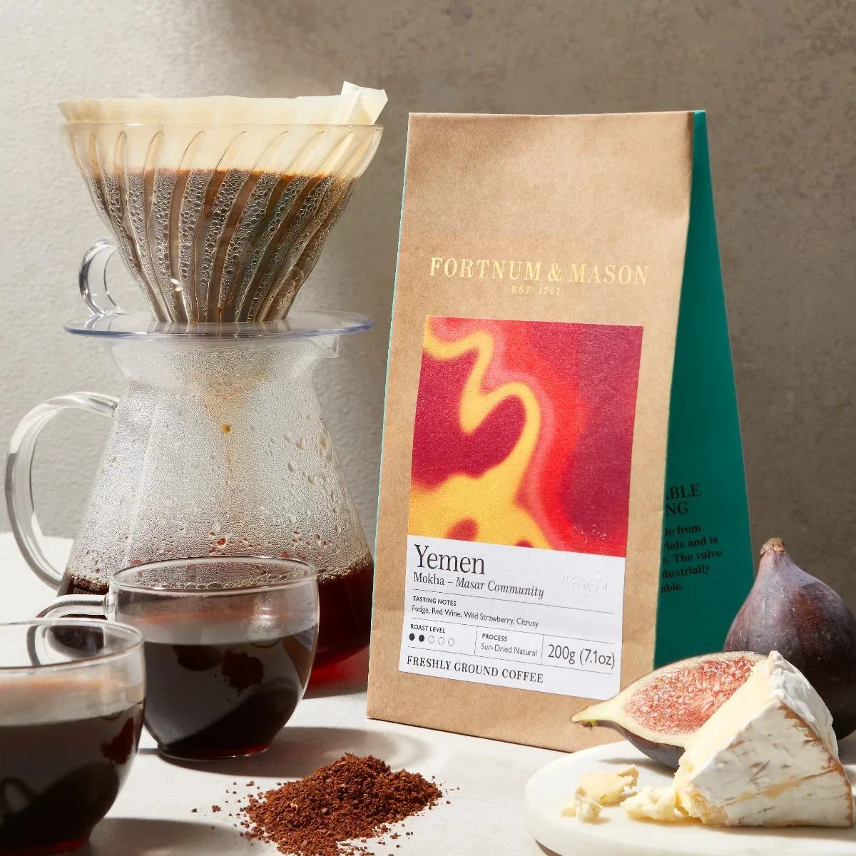 Yemen Mokha Masar Ground Coffee, 200g