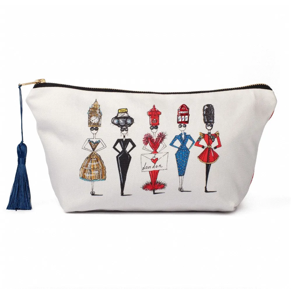 Charlotte Posner London Chic Canvas Washbag