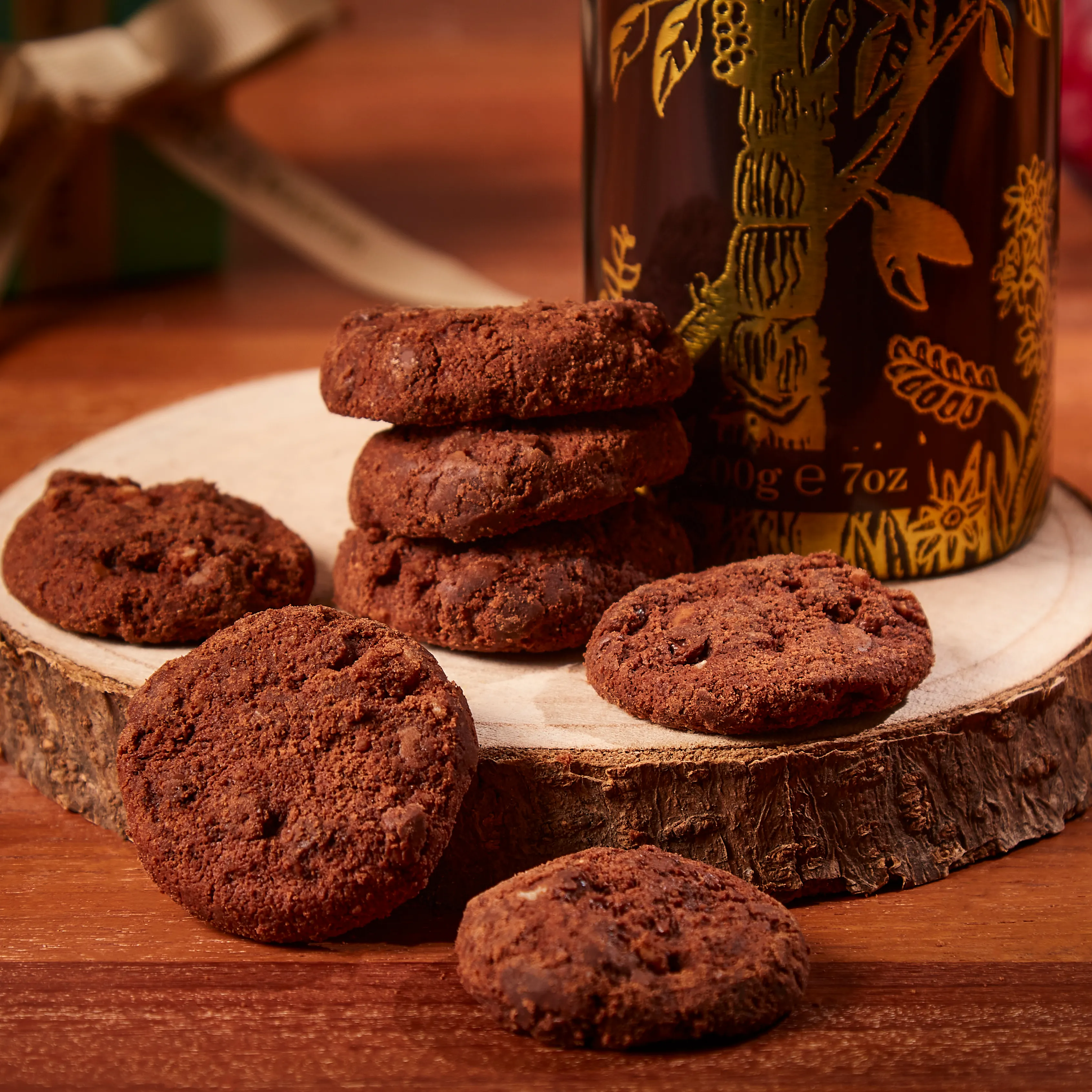 Dark Chocolate Macadamia Nut Biscuits, 200g