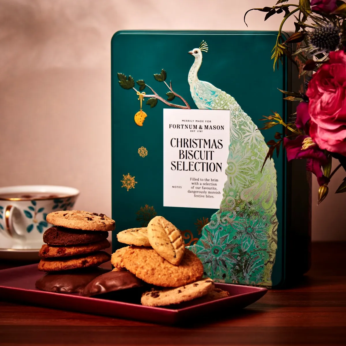 Christmas Biscuit Selection, 650g