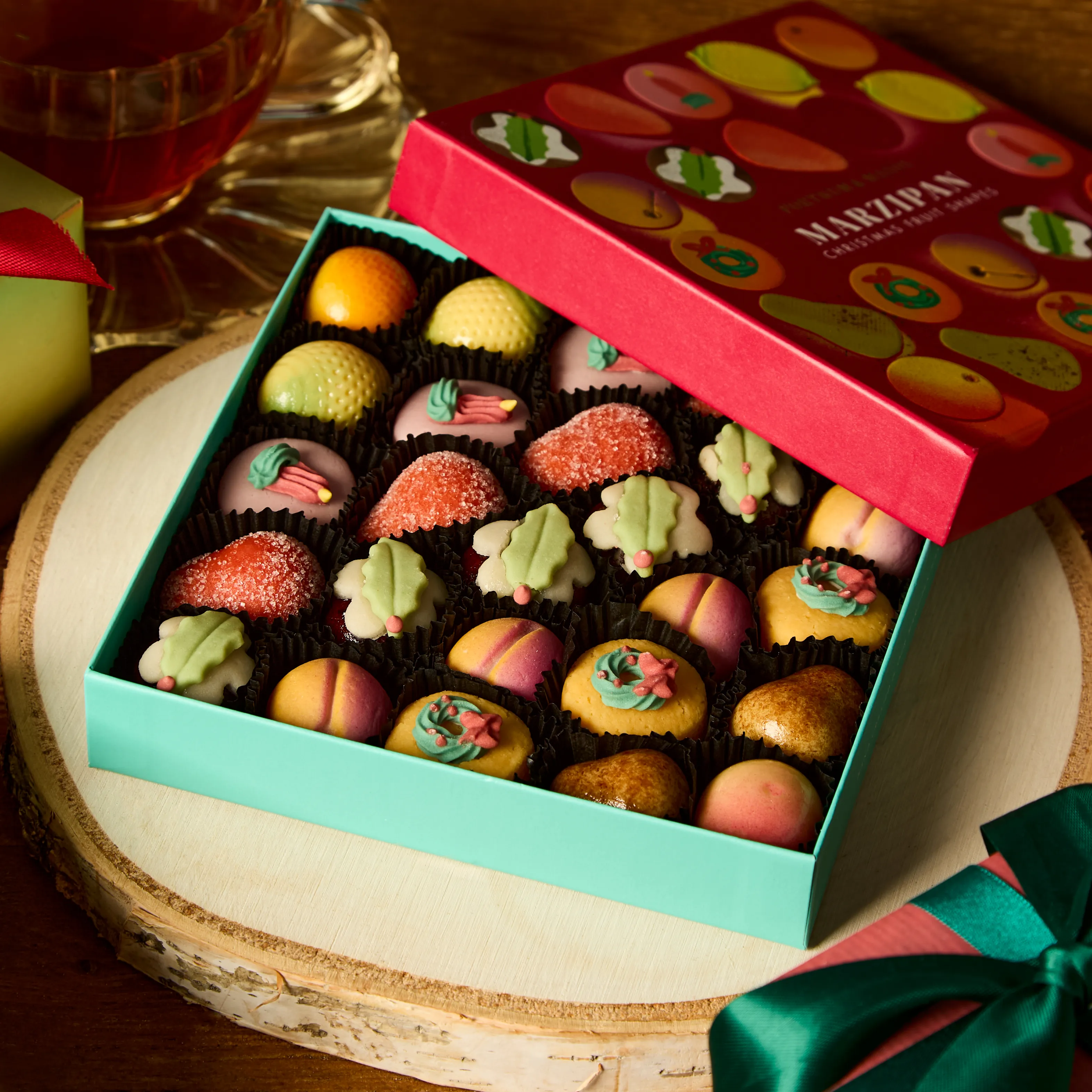 Christmas Marzipan Fruits Selection Box, 275g