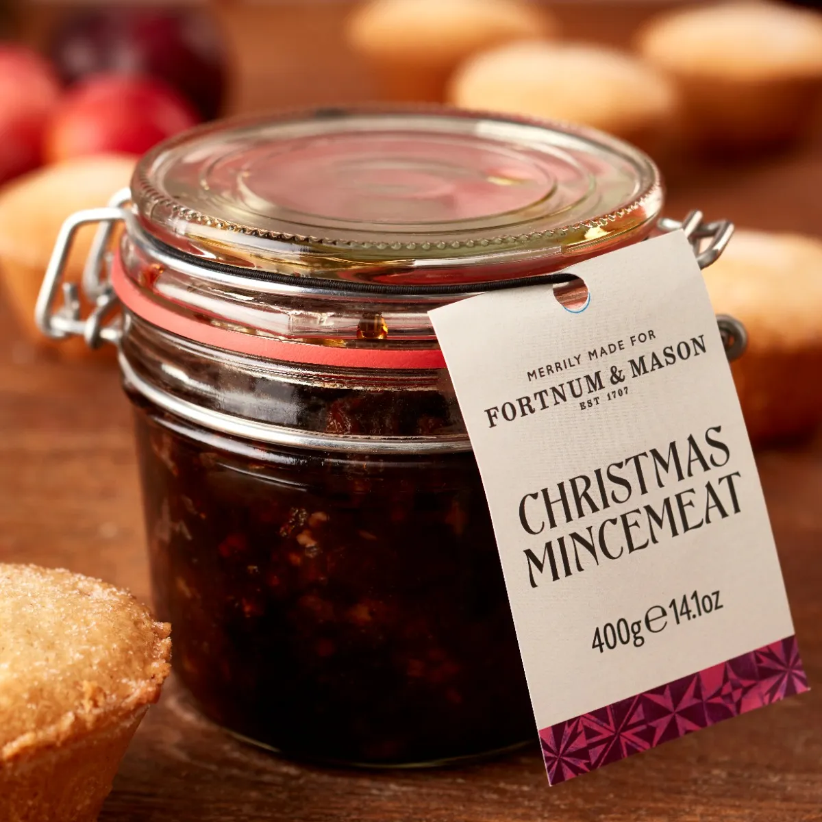 Christmas Mincemeat Pantry Jar, 400g
