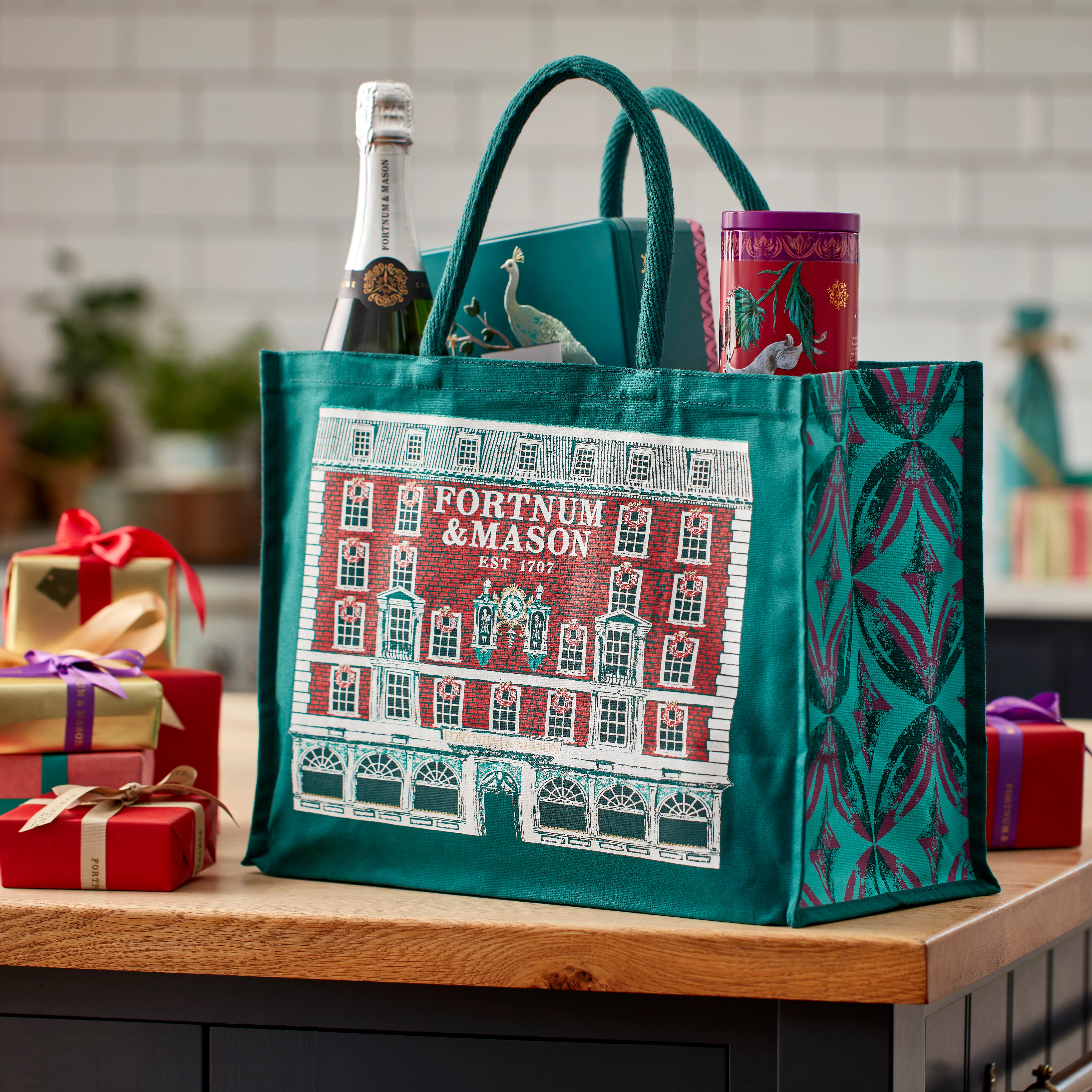 Christmas Piccadilly Bag for Life